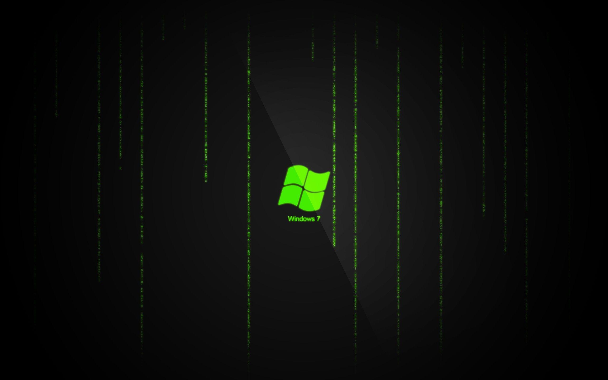 Matrix Microsoft Windows Wallpaper (2560x1600)