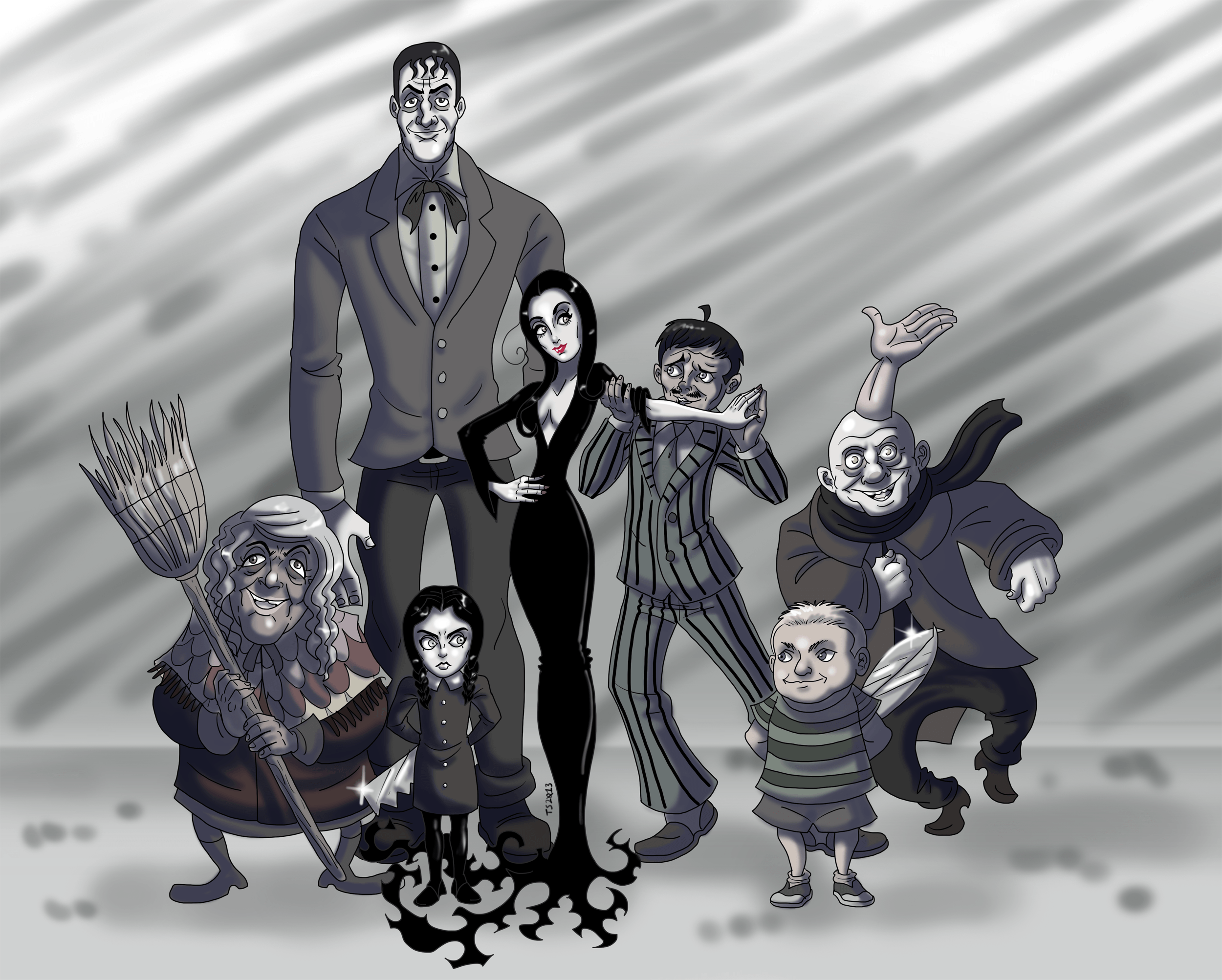 Familia Addams Wallpapers - Wallpaper Cave