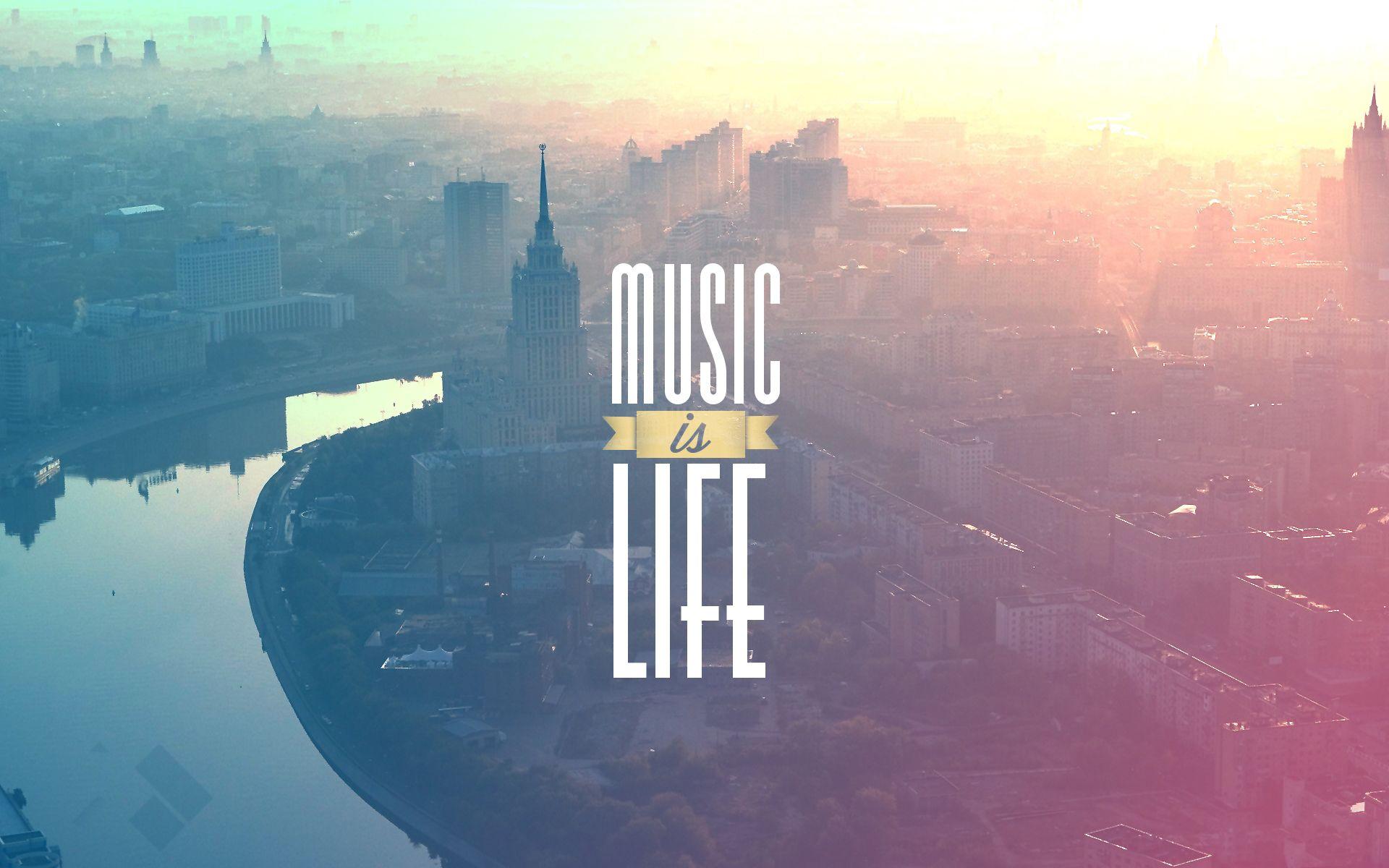 Music is My LIfe, HD Music, 4k Wallpaper, Image, Background