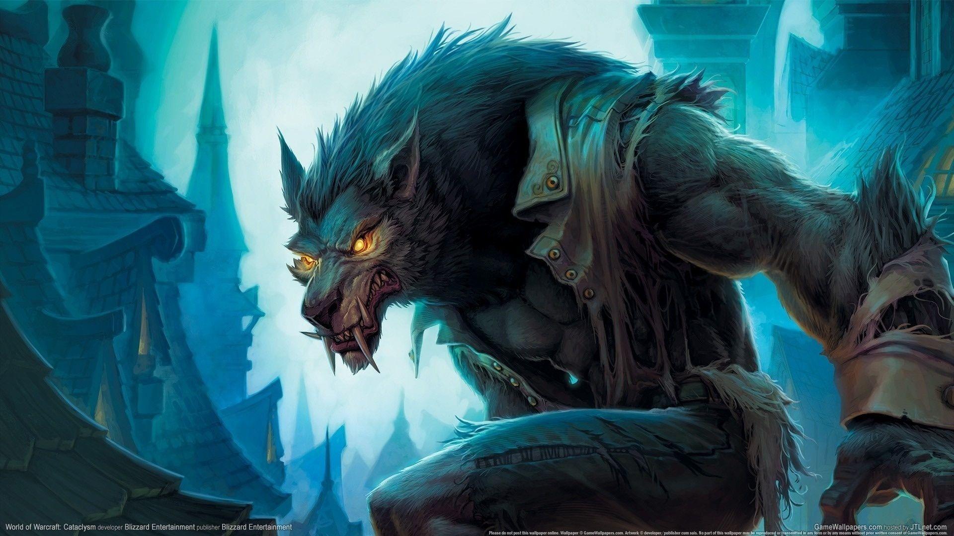 Female Wolf Girl. World Of Warcraft Characters Best Games