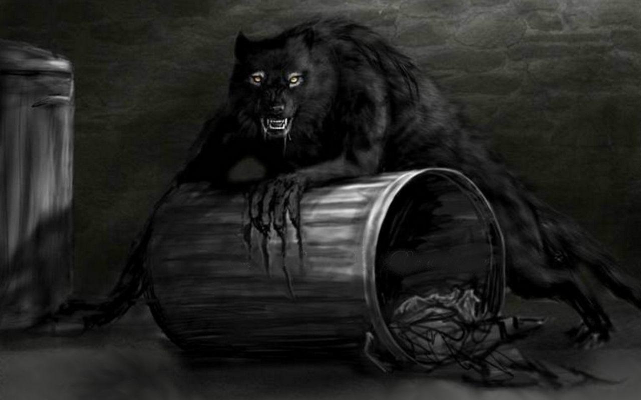 Dark Werewolf Wallpaper. fic: The Shepherd