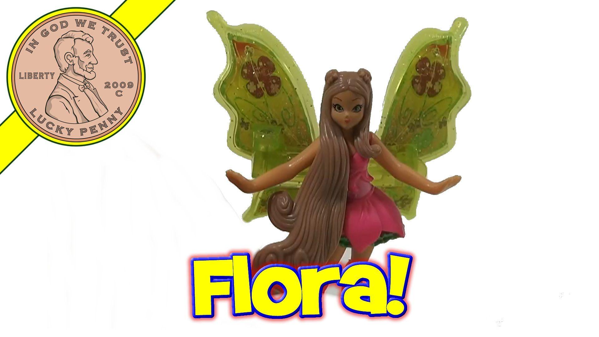 Flora Toy Winx Club McDonald's Happy Meal Toy Review