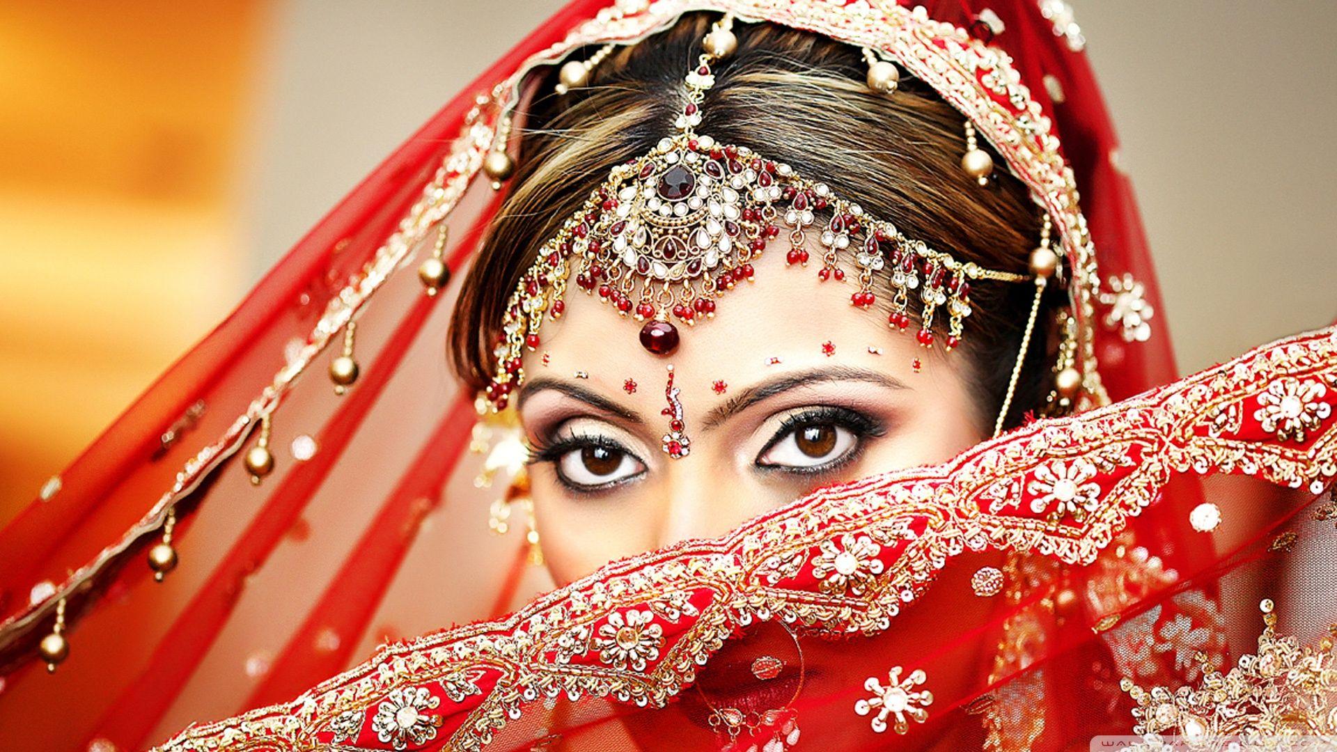 Indian Bride ❤ 4K HD Desktop Wallpaper for 4K Ultra HD TV • Wide