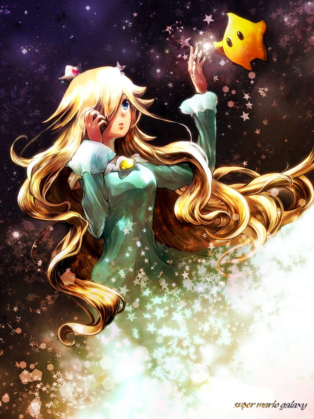 Rosalina Mario Galaxy Anime Image Board