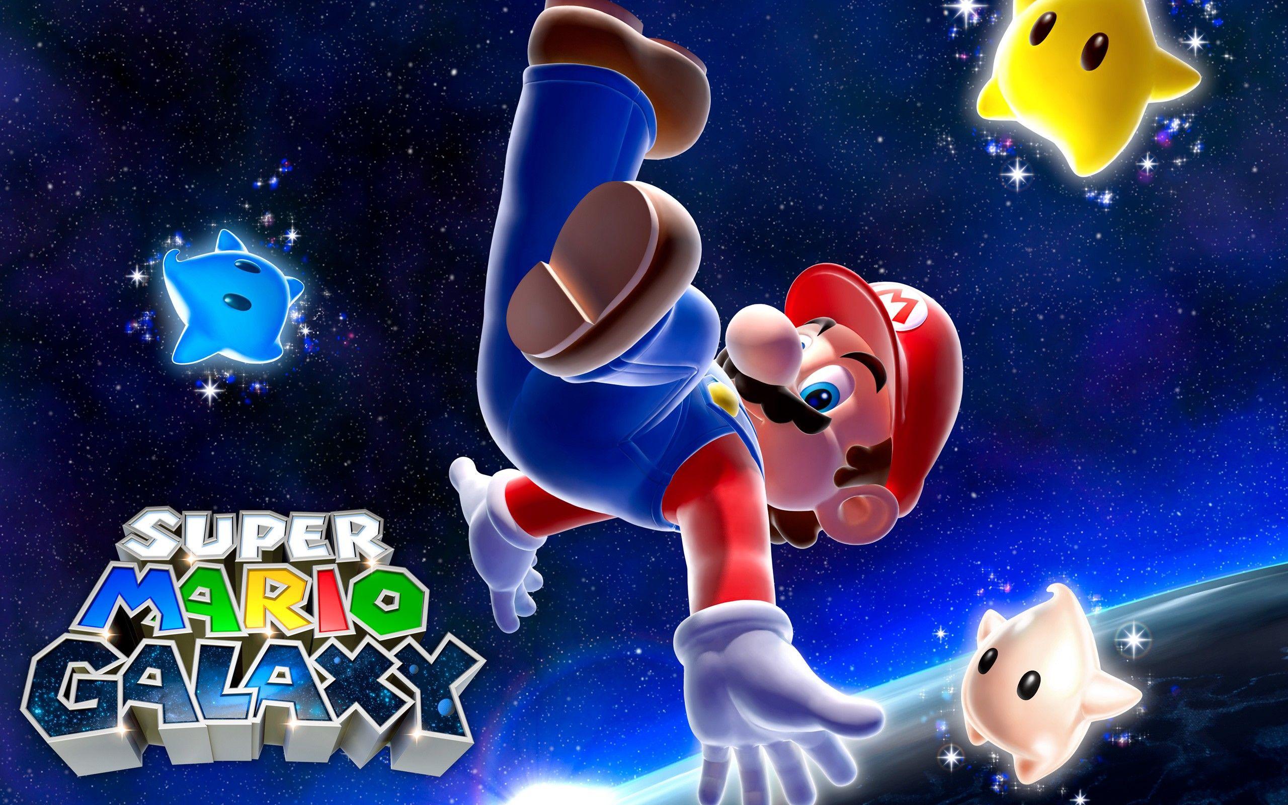 Super Mario Galaxy HD Wallpaper and Background Image