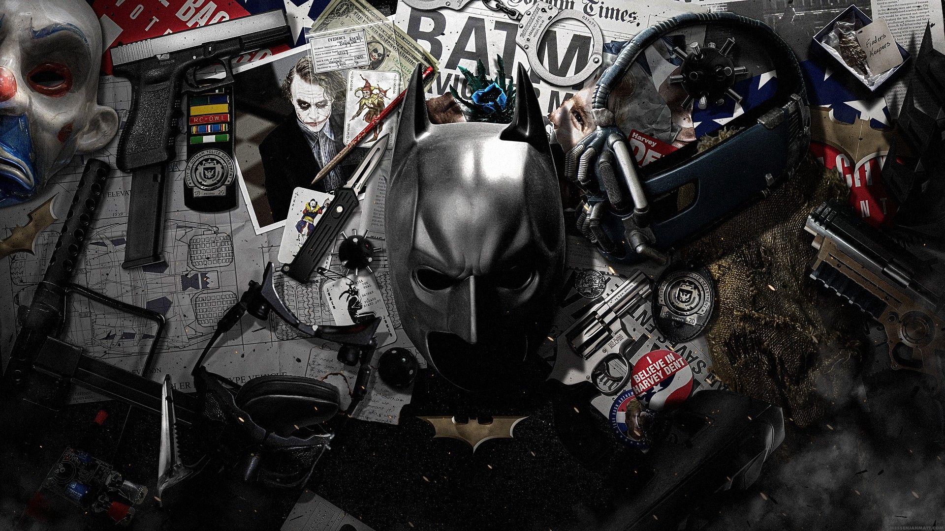 The Dark Knight Trilogy HD Wallpaper