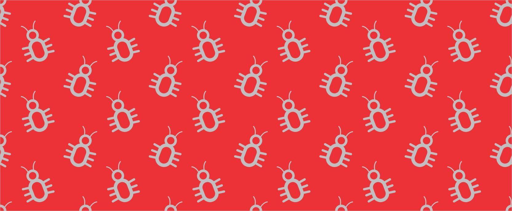 Twitter Repeat Pattern Background Red & Grey