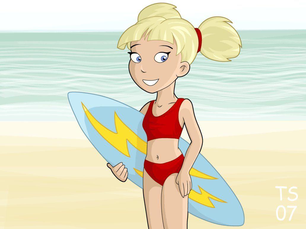Surfer Babe Penny Wallpaper