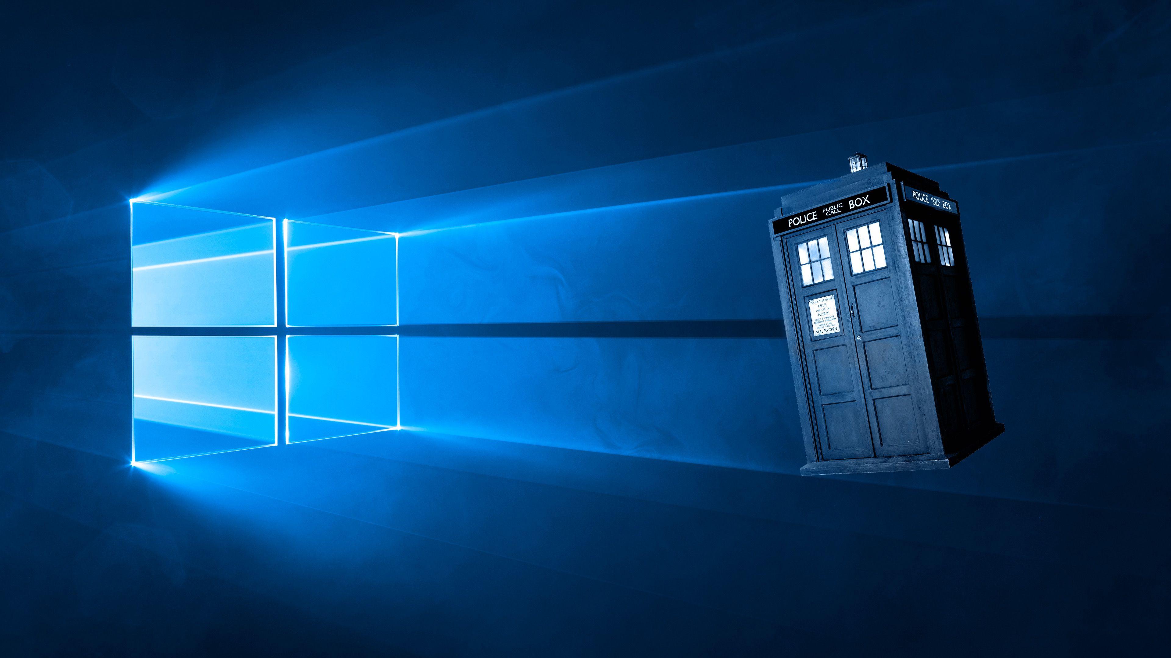 image Tardis Blue Wallpaper