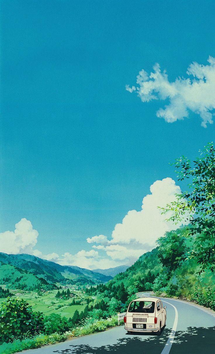 Ghibli phone wallpaper dump. Ghibli artwork, Anime scenery wallpaper, Scenery wallpaper