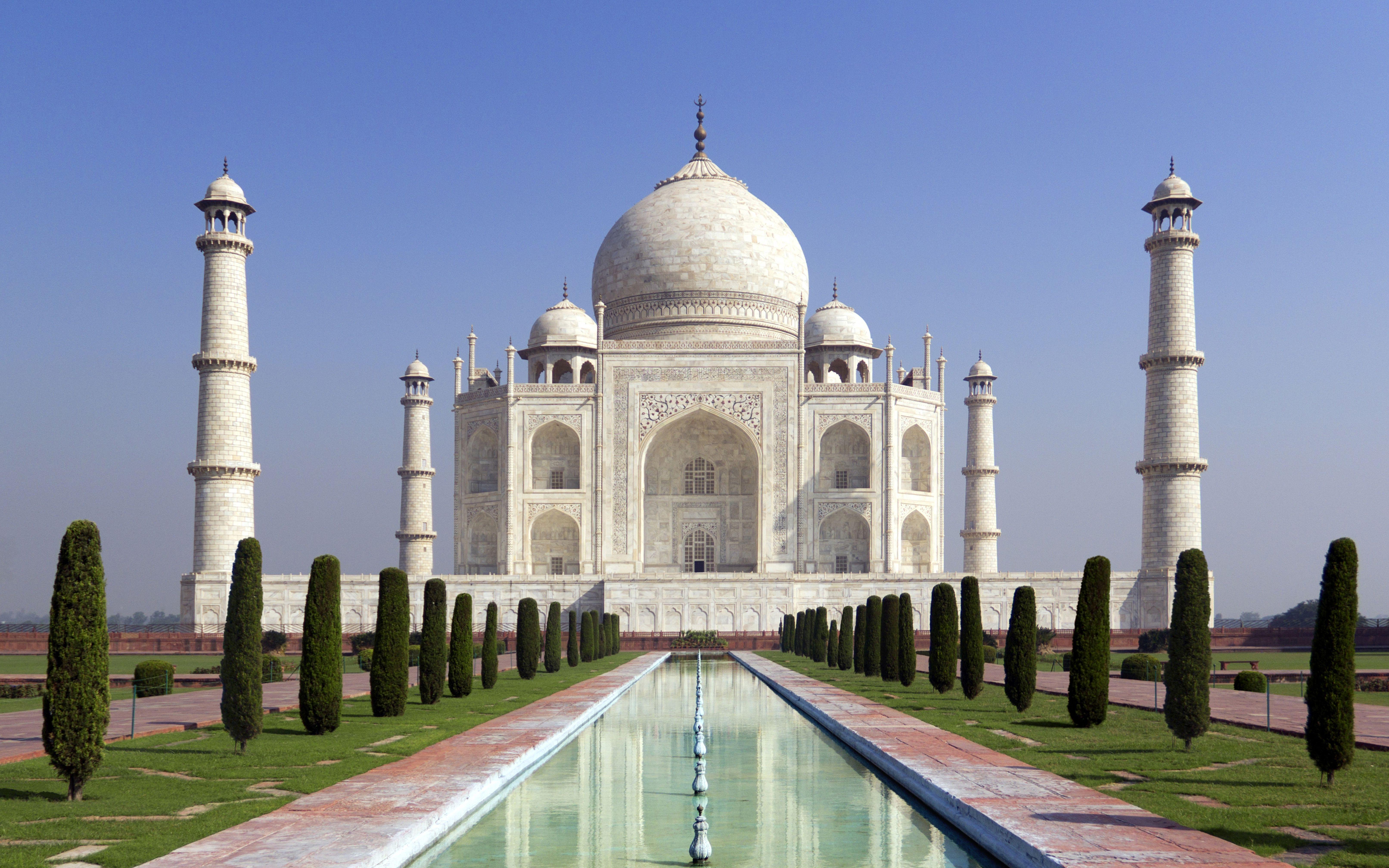 Travel & World Taj Mahal Agra India HD wallpaper Desktop, Phone