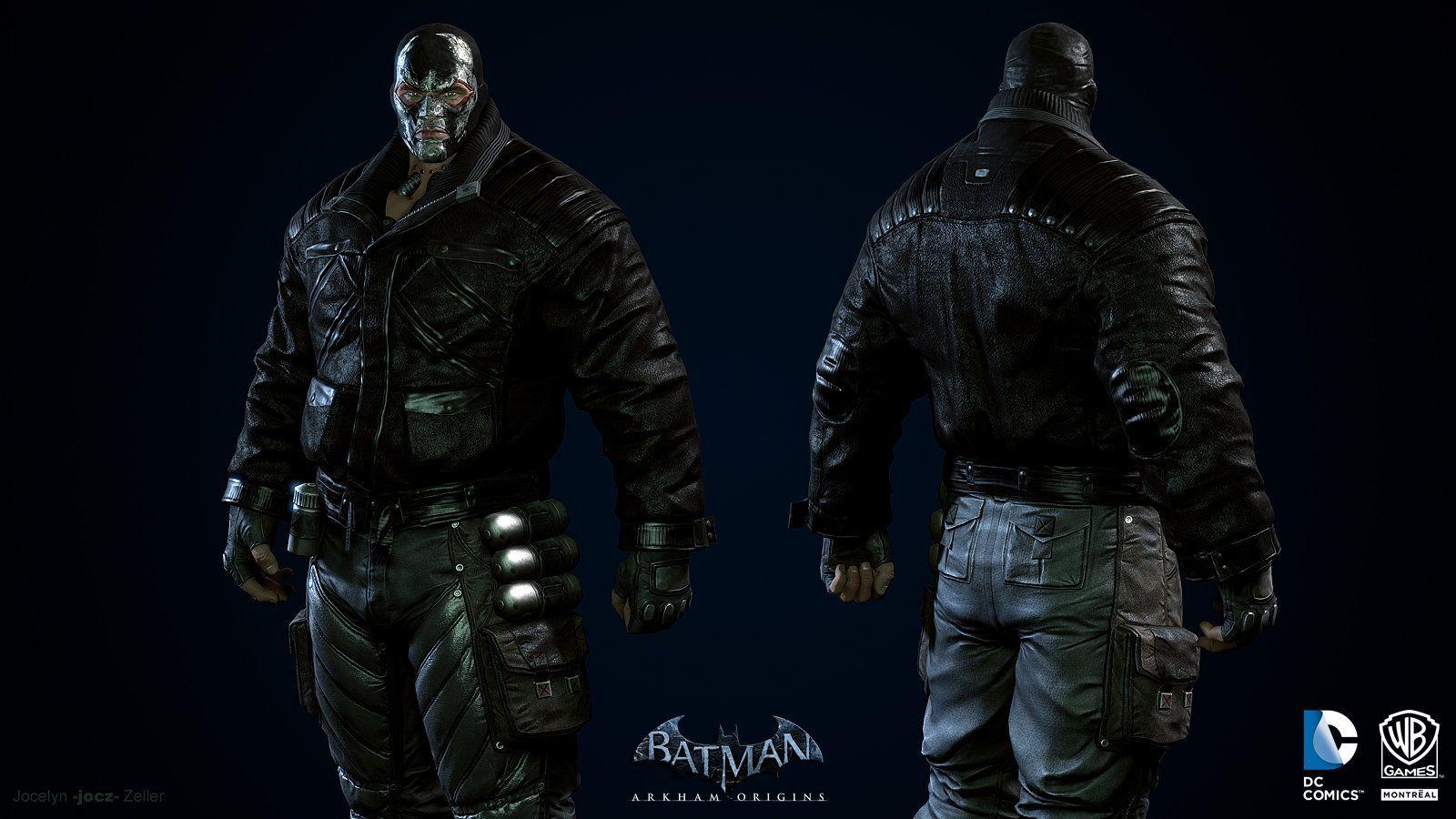 Batman: Arkham Origins, Bane Masked, Jocelyn jocz Zeller