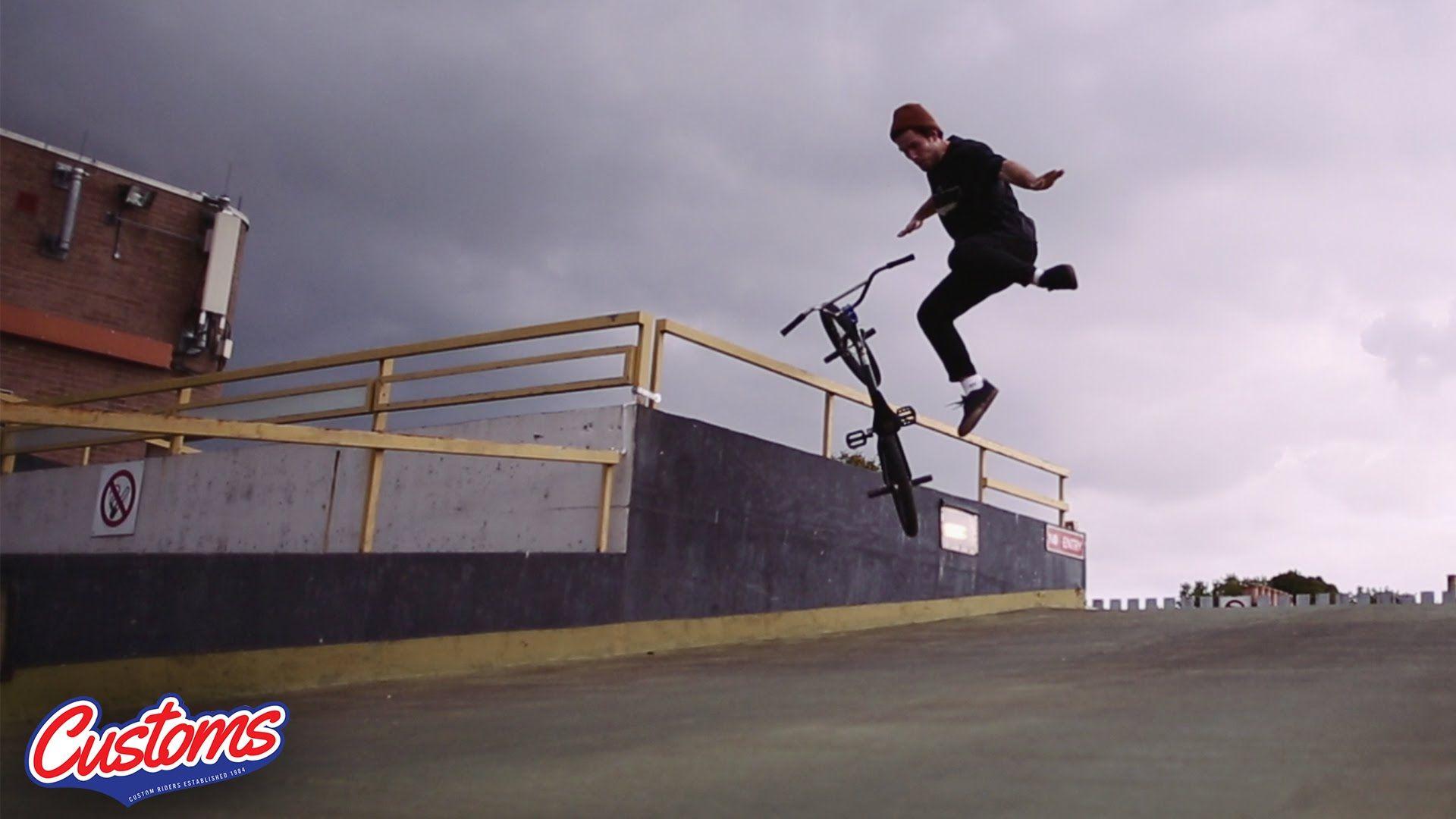 BMX Crashes With The Twin Peaks Theme Tune In The Background
