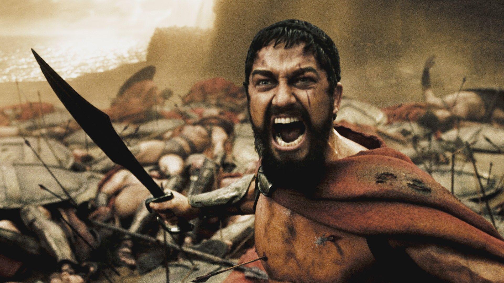 ScreenHeaven: 300 (movie) Gerard Butler Leonidas Sparta men desktop