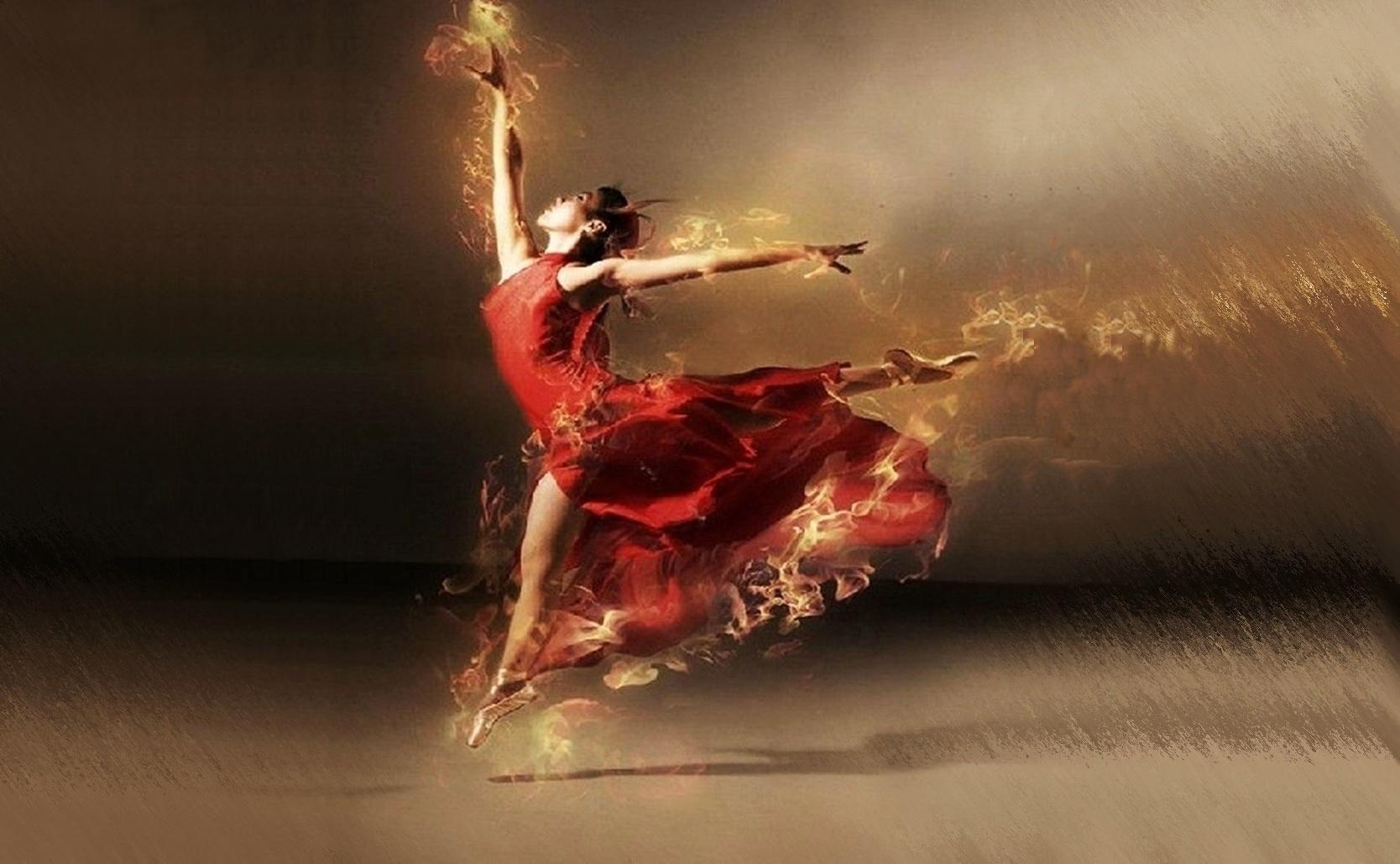 FIRE DANCE WALLPAPER