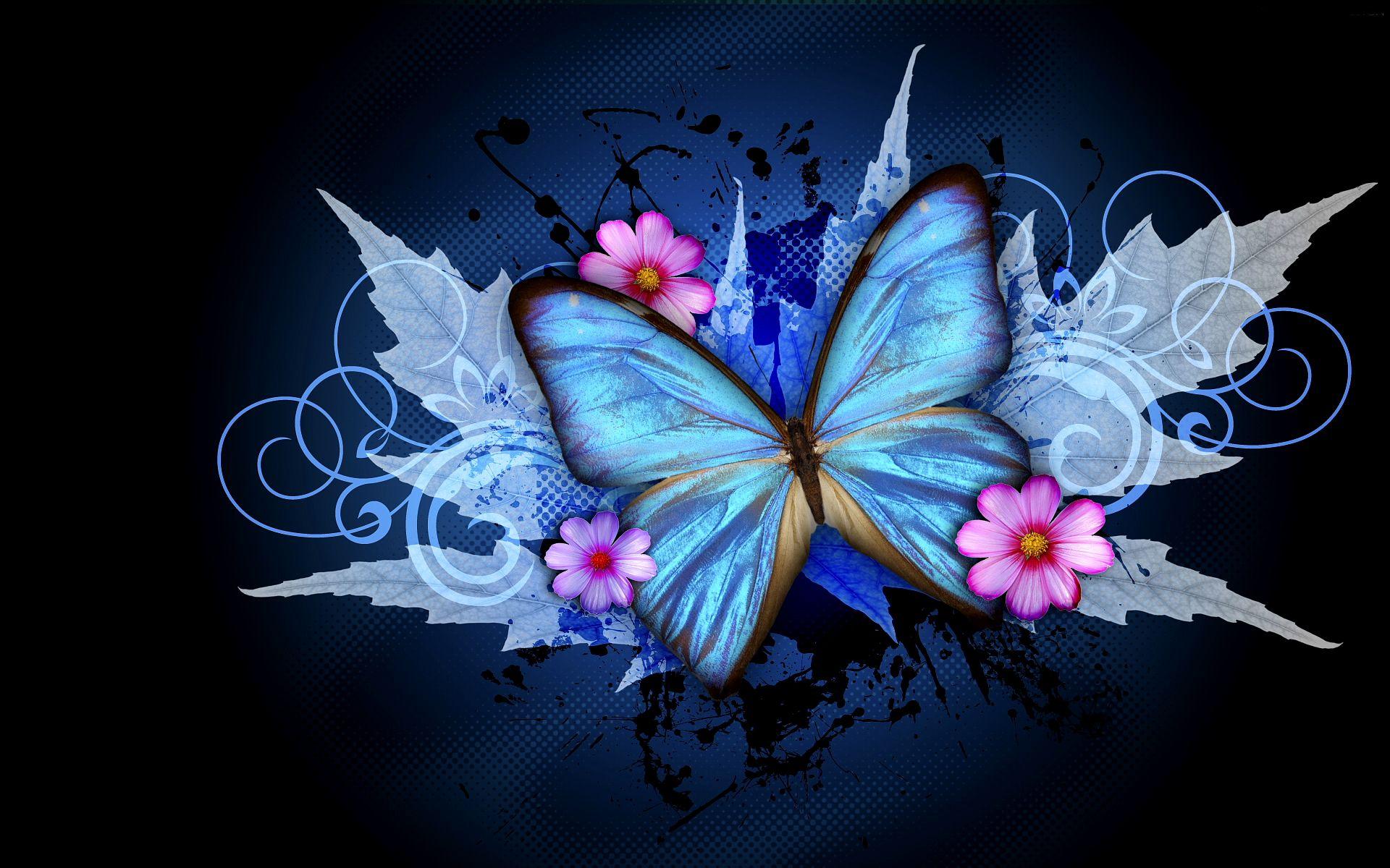 wallpaper butterfly free download 3D glass butterfly hd wallpaper