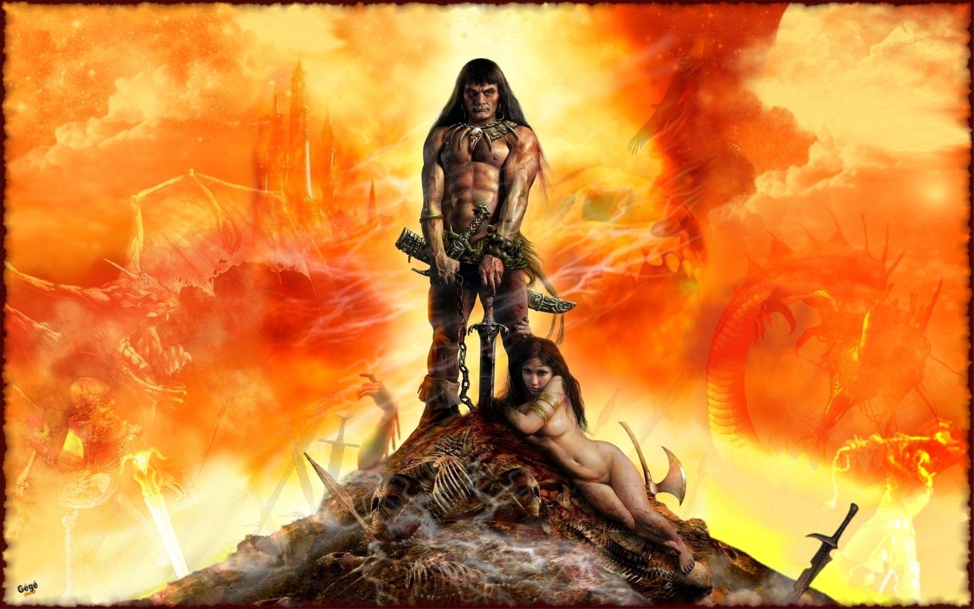 Image Warriors Fantasy 1920x1200