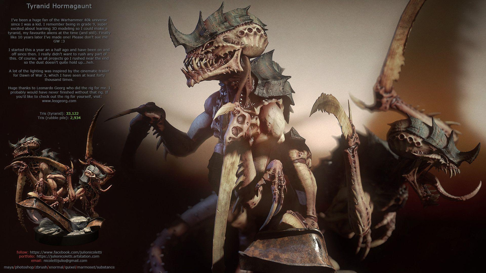 Tyranid Hormagaunt, Julio Nicoletti