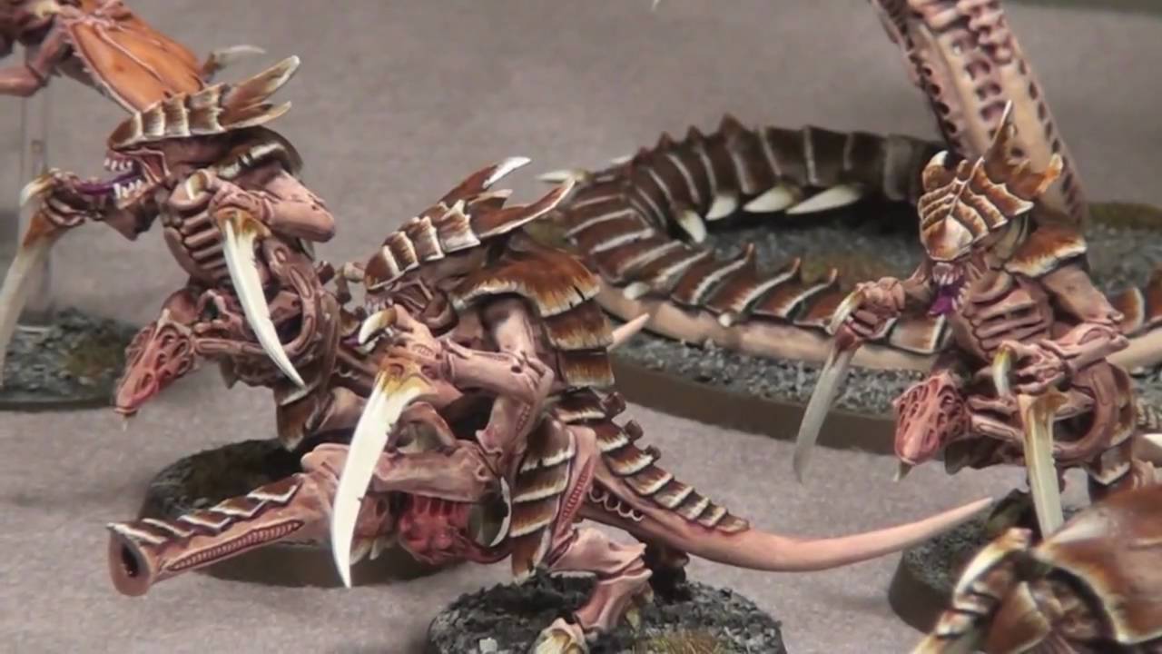 Warhammer 40k Painted Tyranid Army