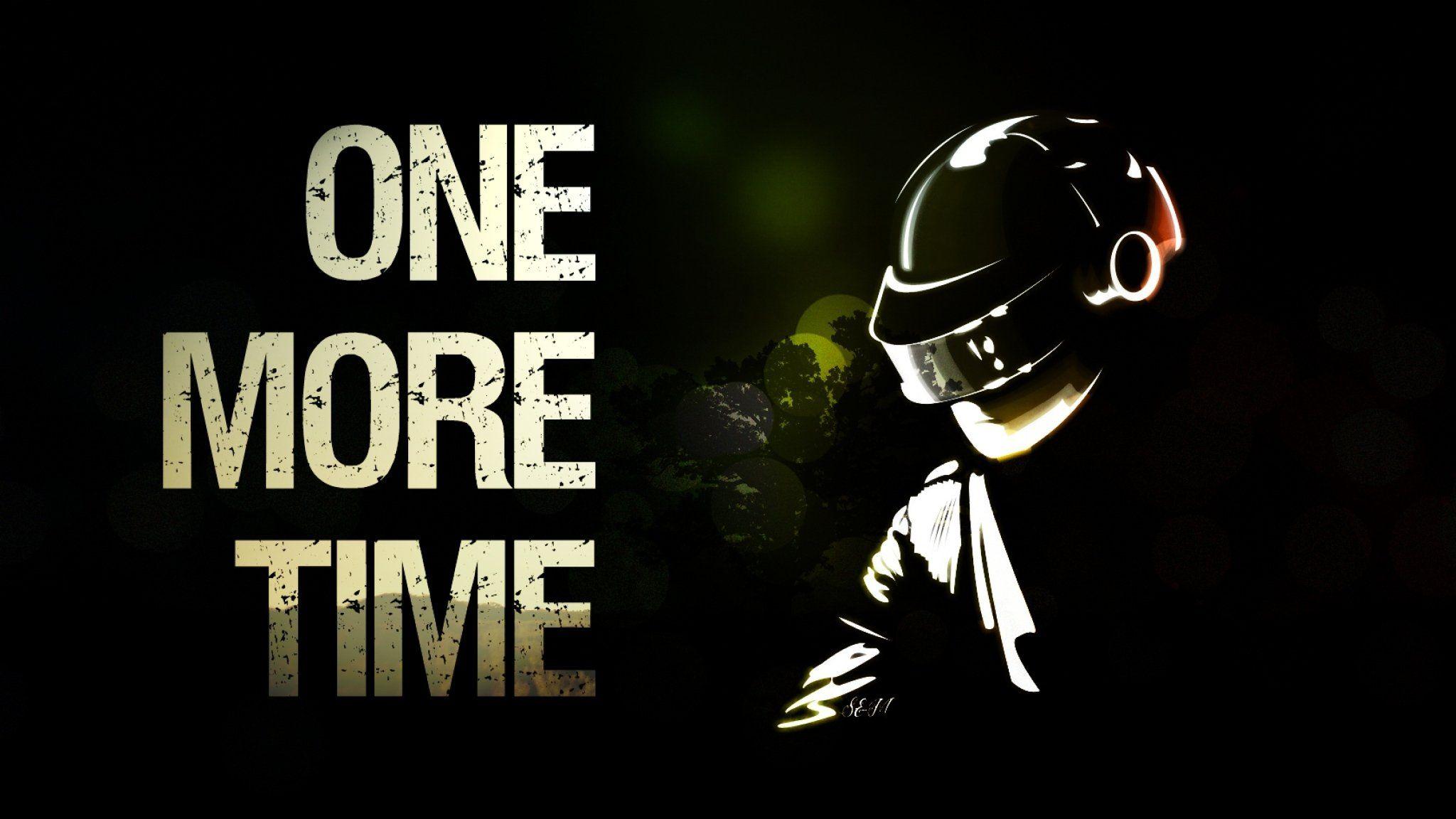 One More Time Daft Punk, HD Music, 4k Wallpaper, Image