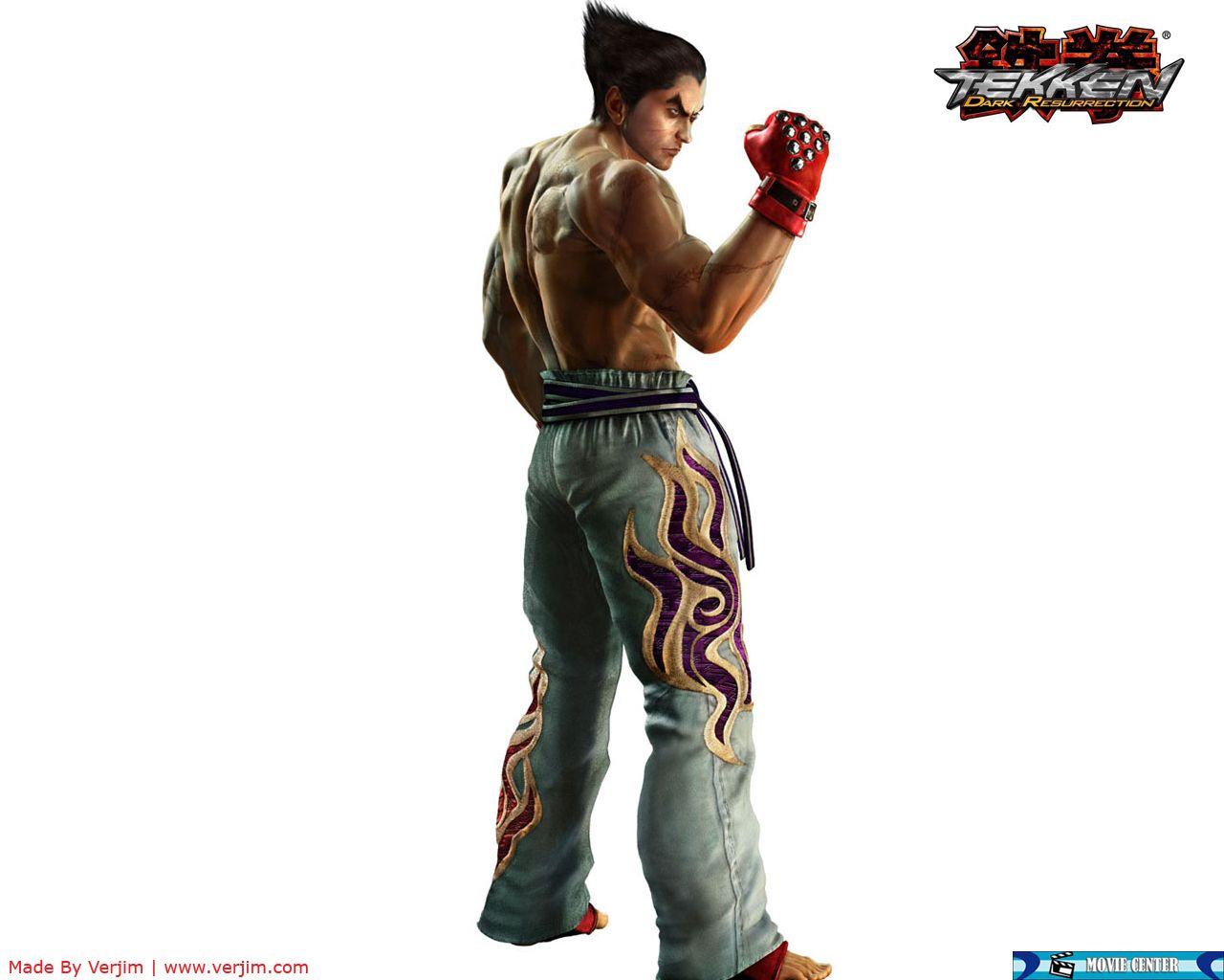 Download Kazuya Mishima In Black Wallpaper