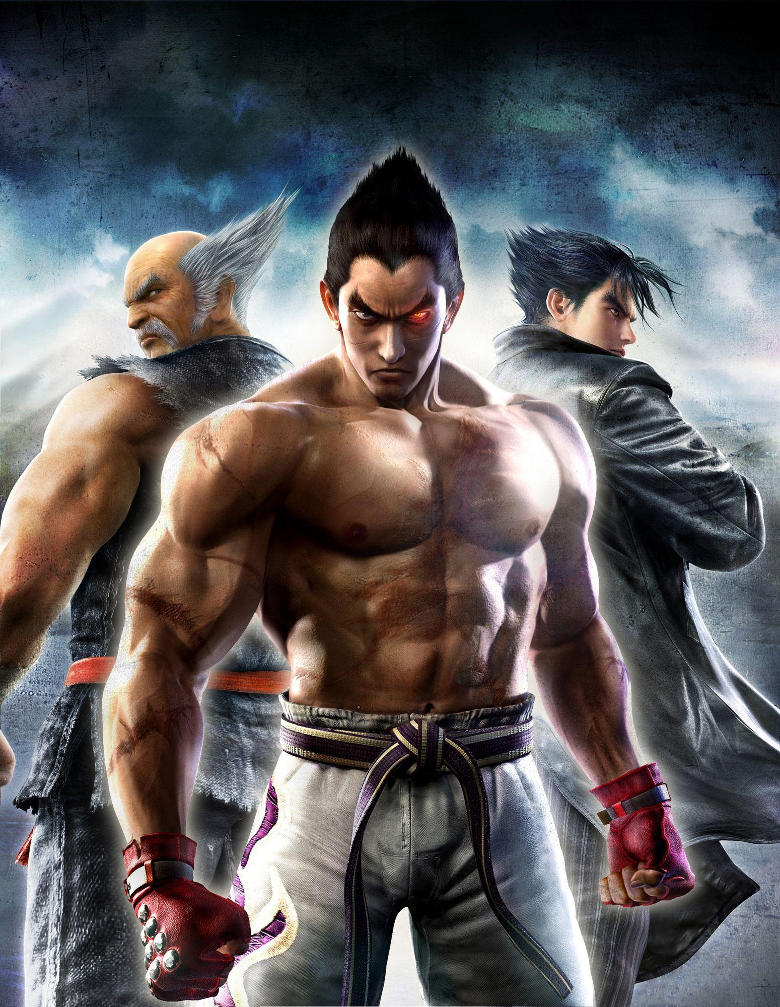 Download Fierce Look Of Kazuya Mishima Wallpaper