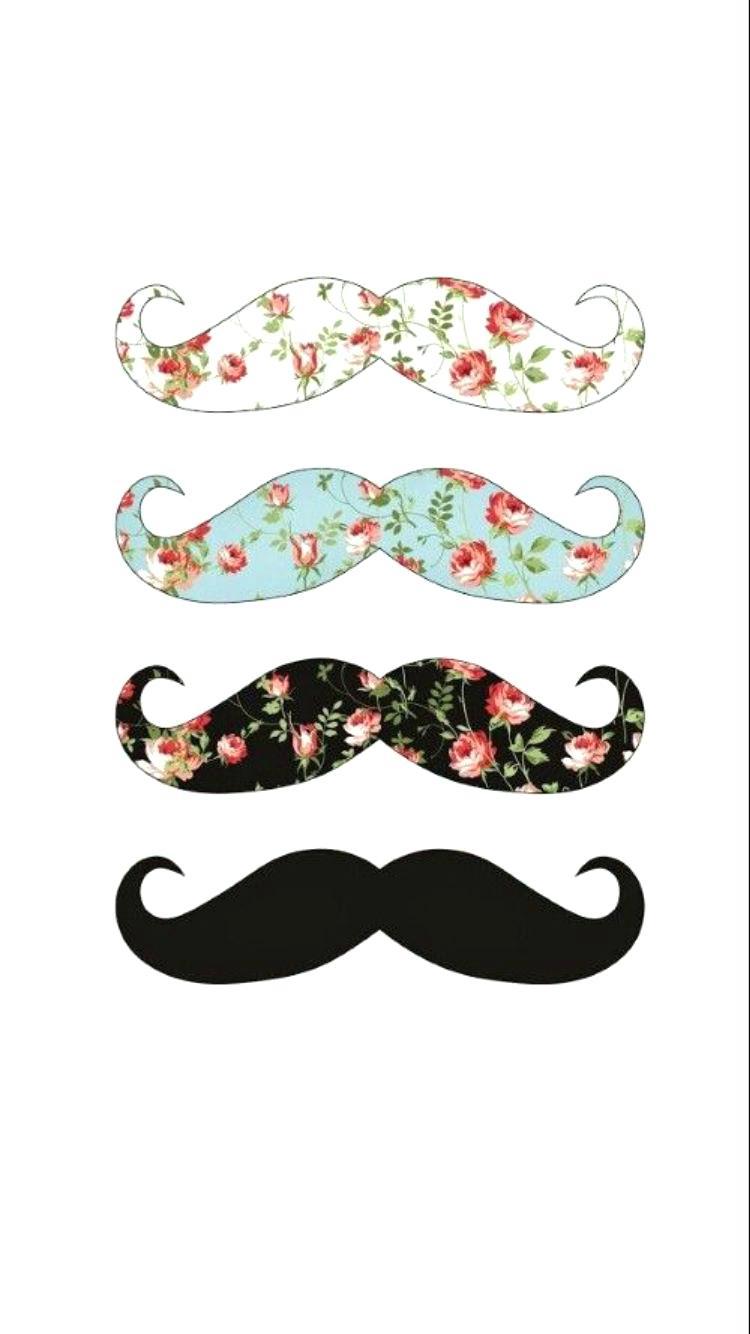 Mustache Wallpaper For Walls Novelty Male Grooming Wallpaper