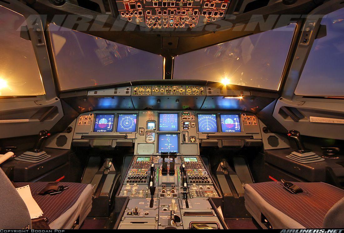 Airplane Cockpit Wallpaper