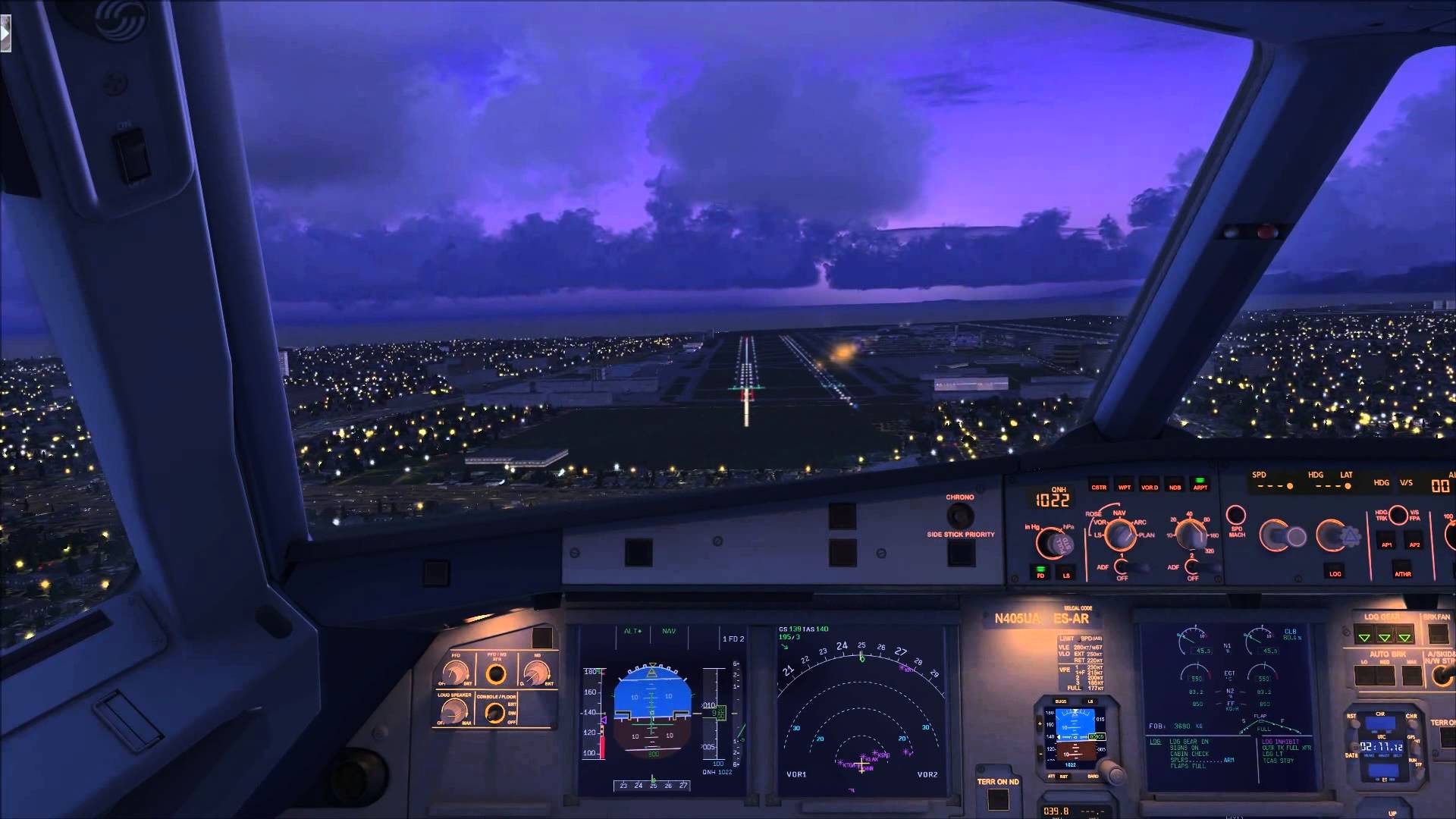 airbus a320 cockpit wallpaper hd