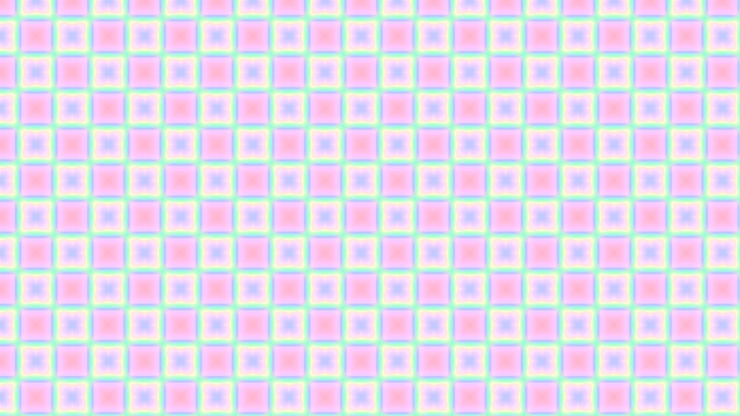 Pastel Checkers Desktop Wallpaper