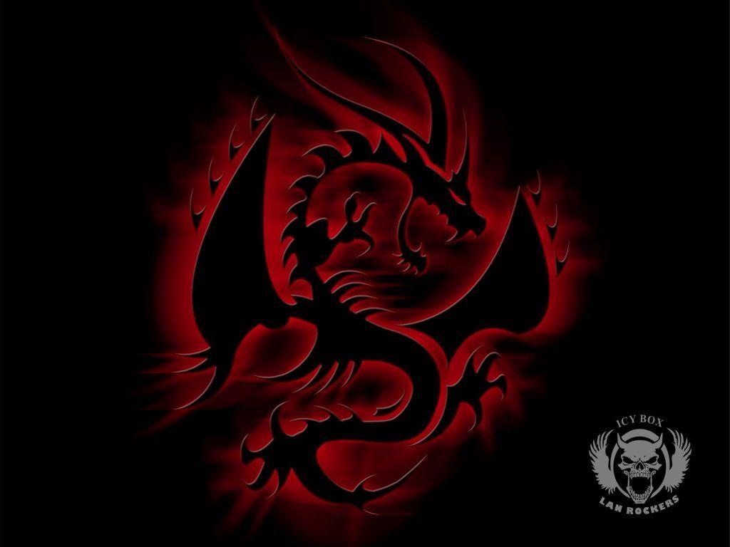 Dragon Wallpaper. Red dragon tattoo, Tattoos, Black dragon