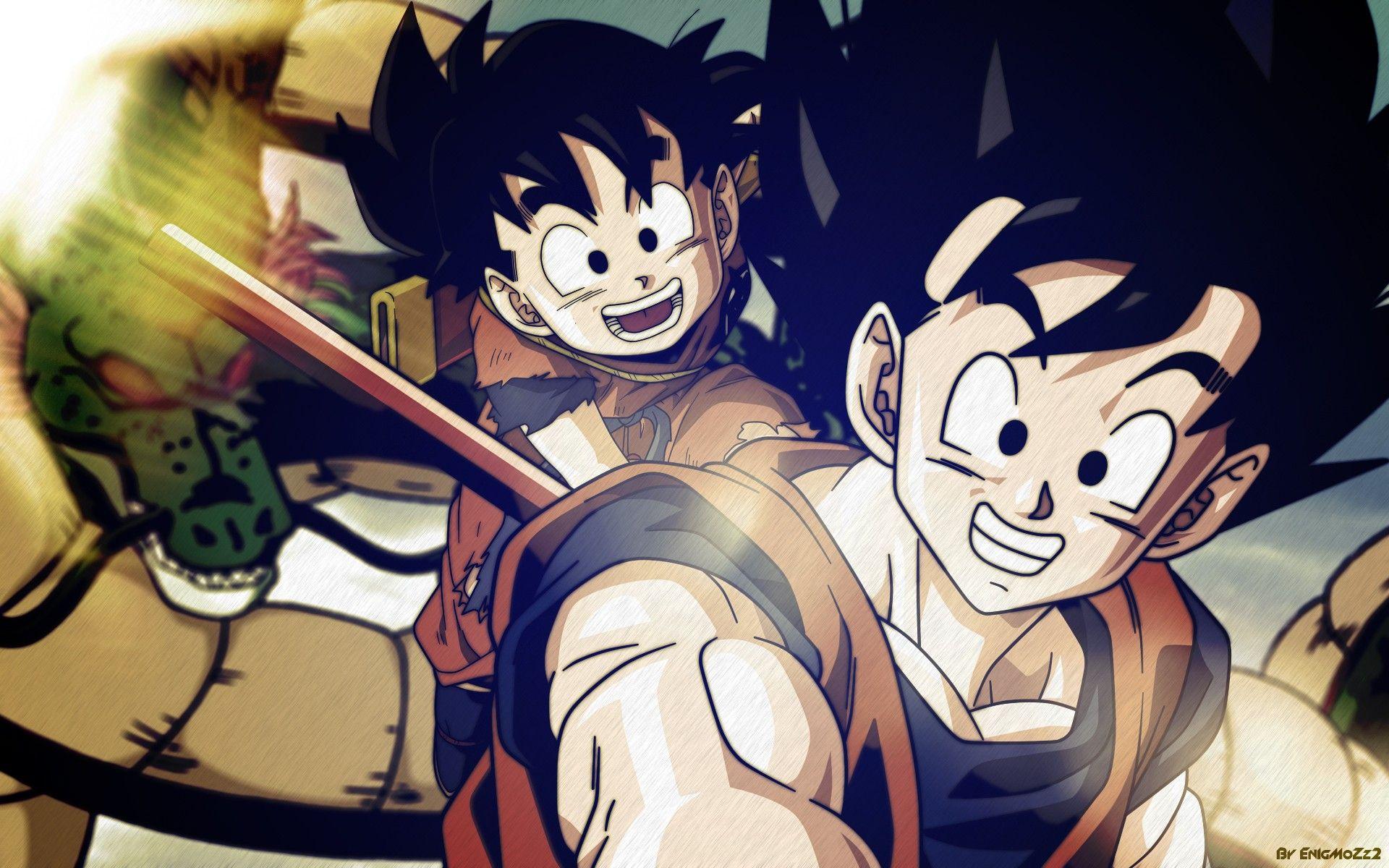 Goku And Gohan Wallpaper