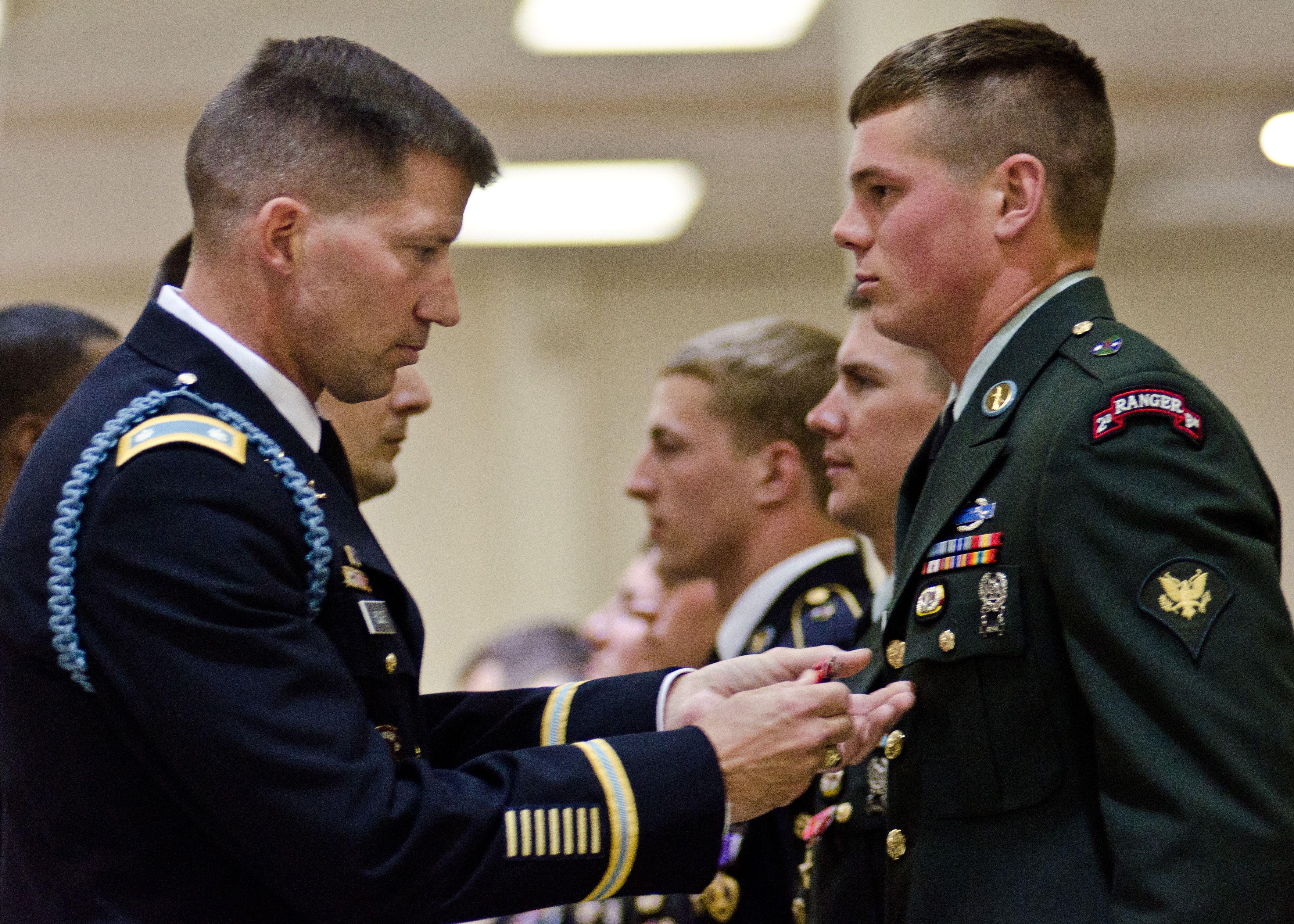 Army Rangers hold rare public ceremony to celebrate service