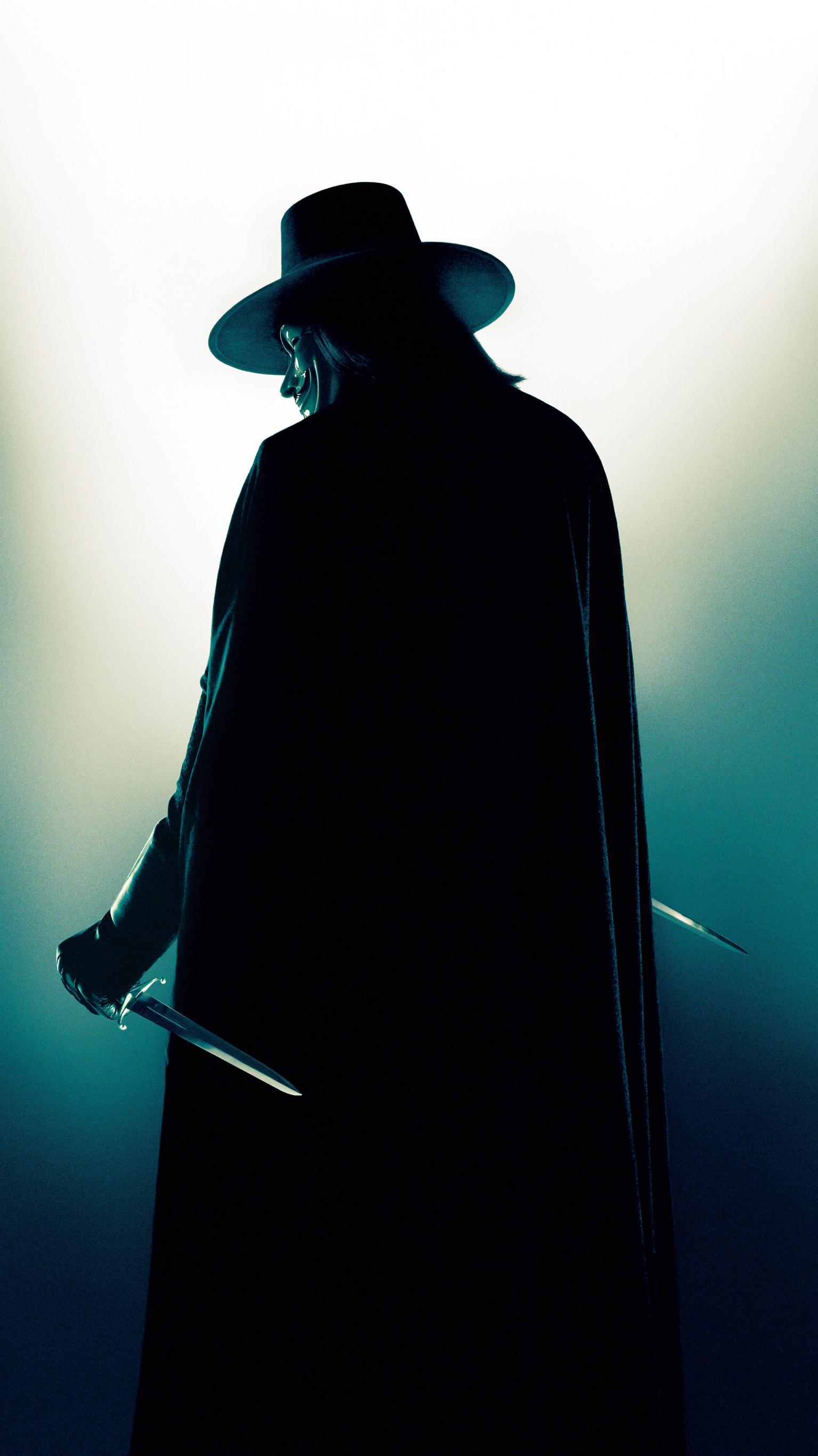 V for Vendetta Phone Wallpaper