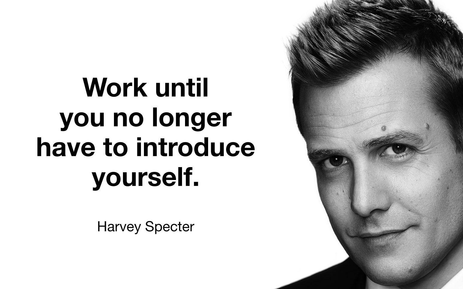 Harvey Specter quotes to help you win