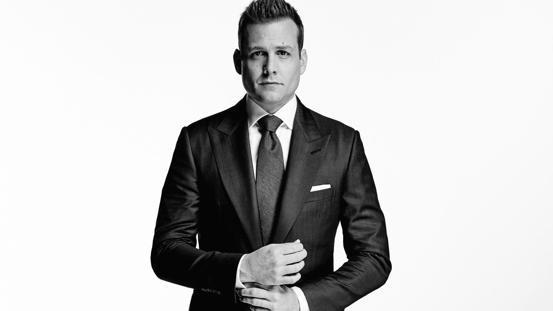 Gabriel Macht Posted Videos of Himself Morphing Into Harvey Specter