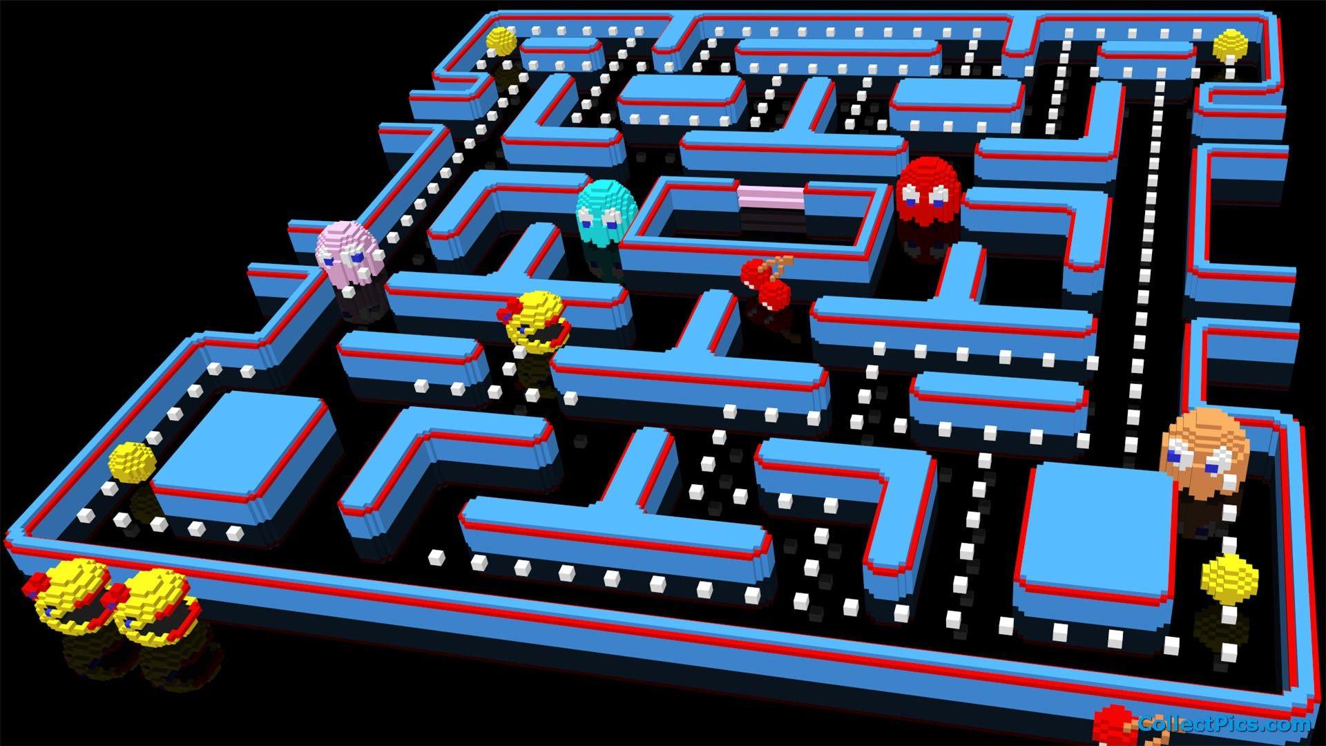 Ms Pacman Background HD Wallpaper, Background Image