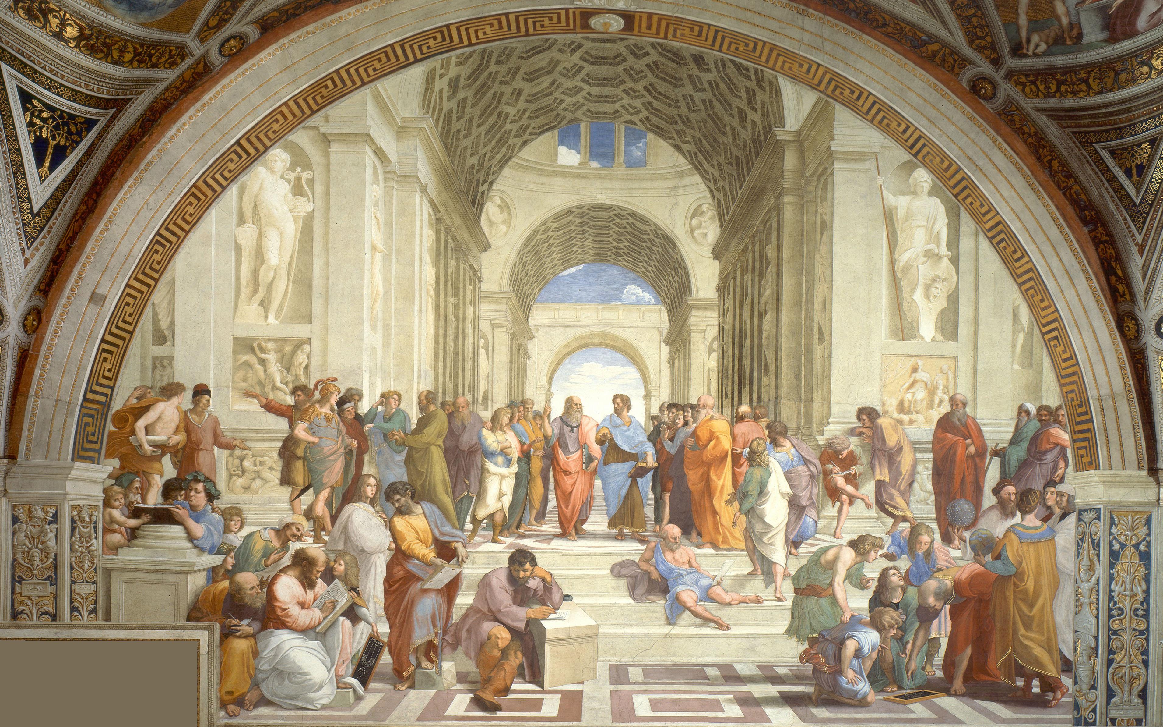 The School Of Athens Wallpaperx2386