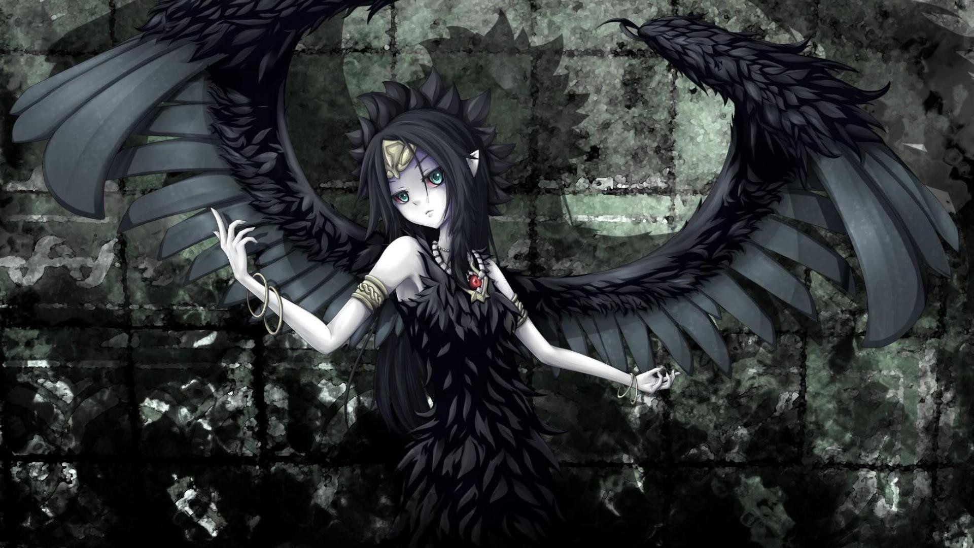Dark angel anime girl HD wallpapers  Pxfuel