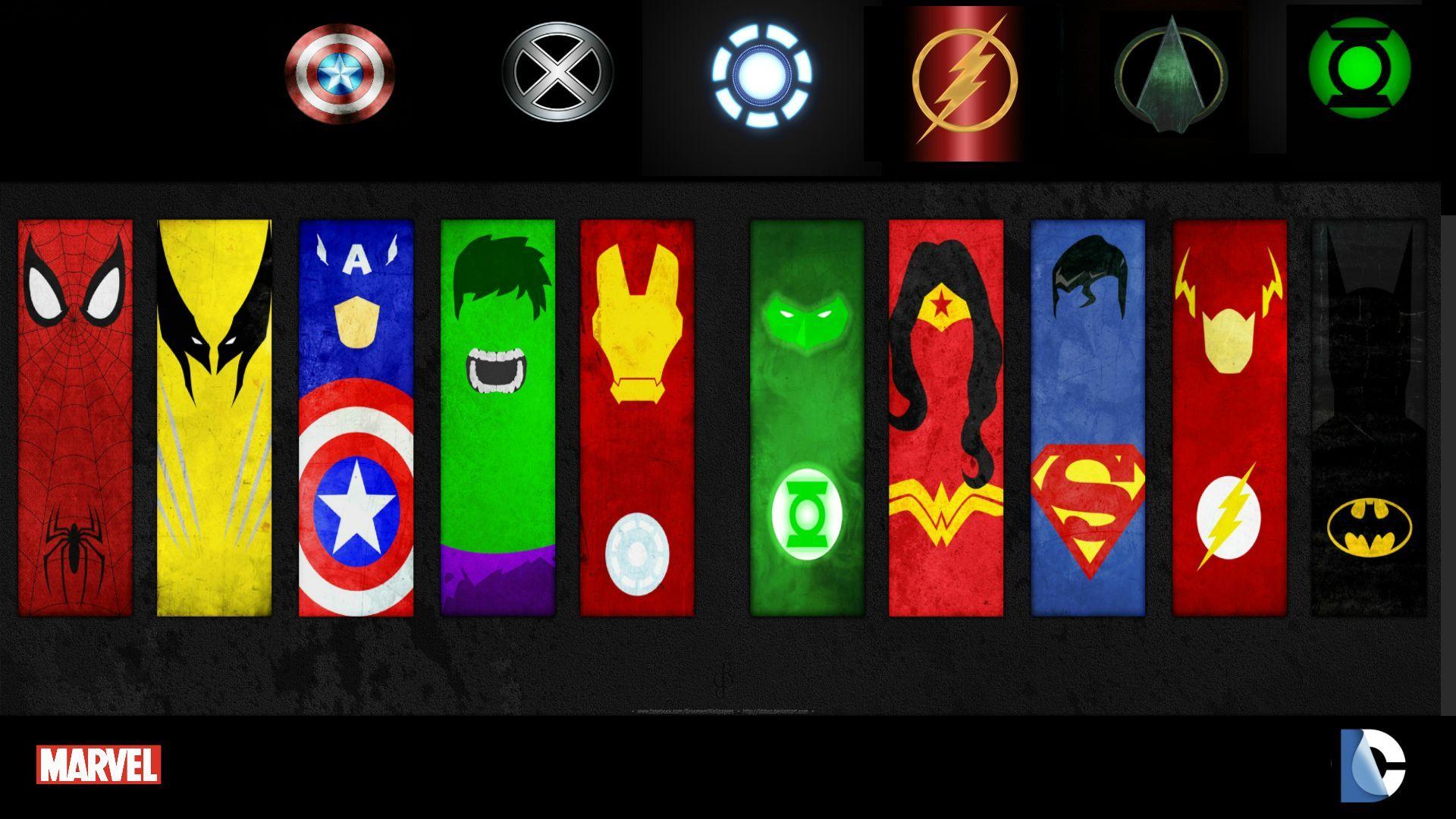 Marvel & DC Theme I made. What do you think?
