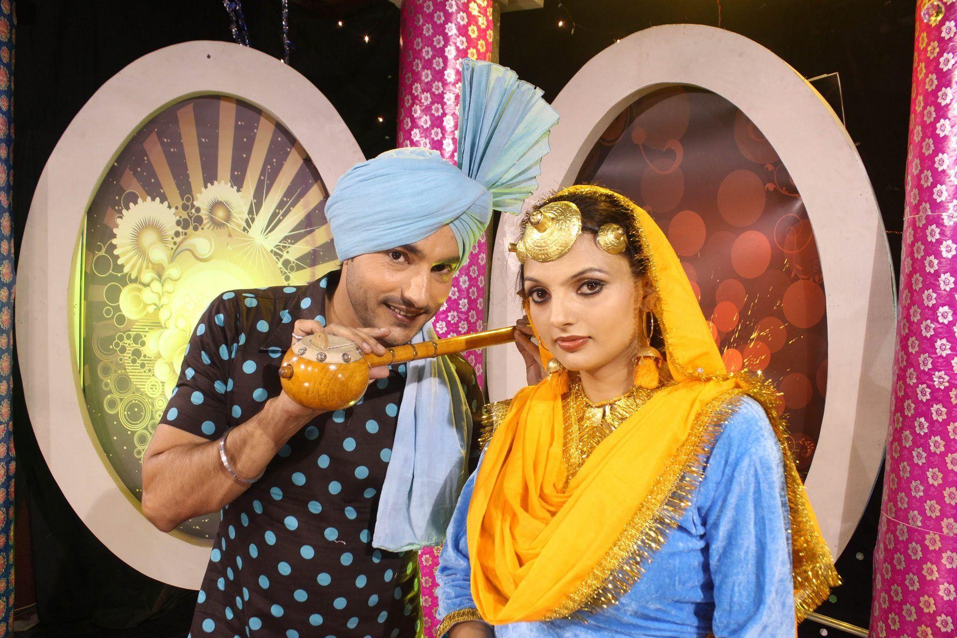 Punjabi Folk Singers Deep Dhillon Jasmeen Jassi HD Wallpaper