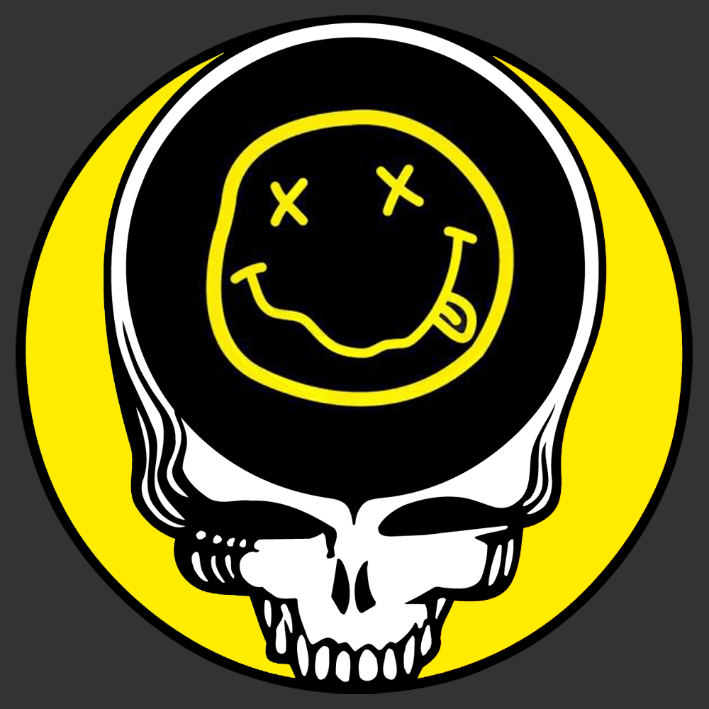 Nirvana Smiley Face Wallpaper