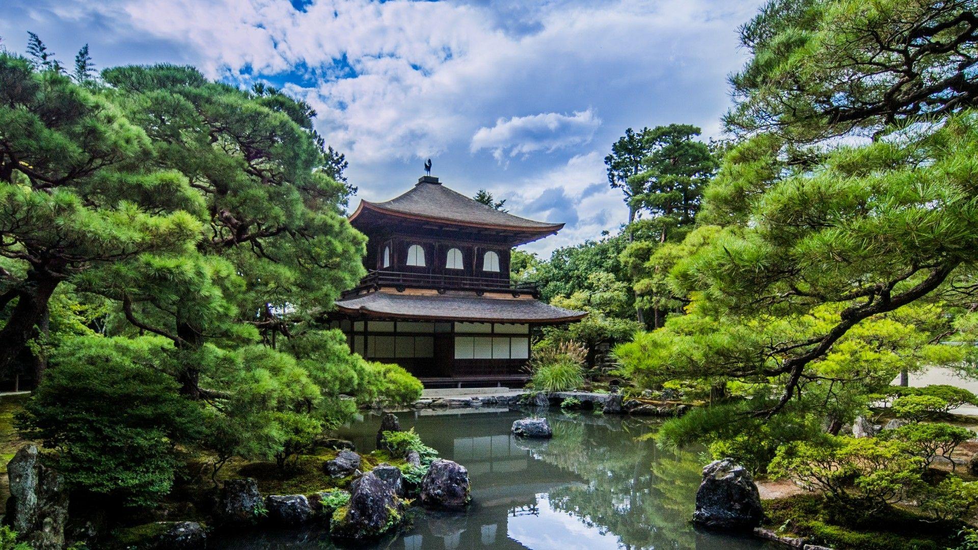 Ginkaku Ji Zen Temple, Japan Wallpaper. Wallpaper Studio 10. Tens