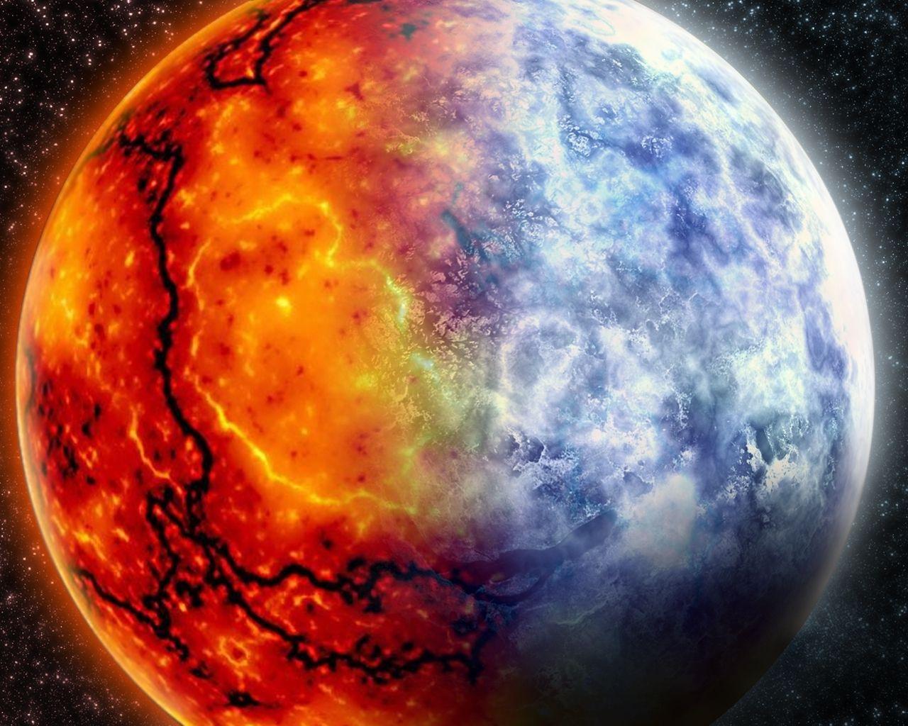 Sun fire evil earth hell heaven 1280x1024 wallpaper free desktop