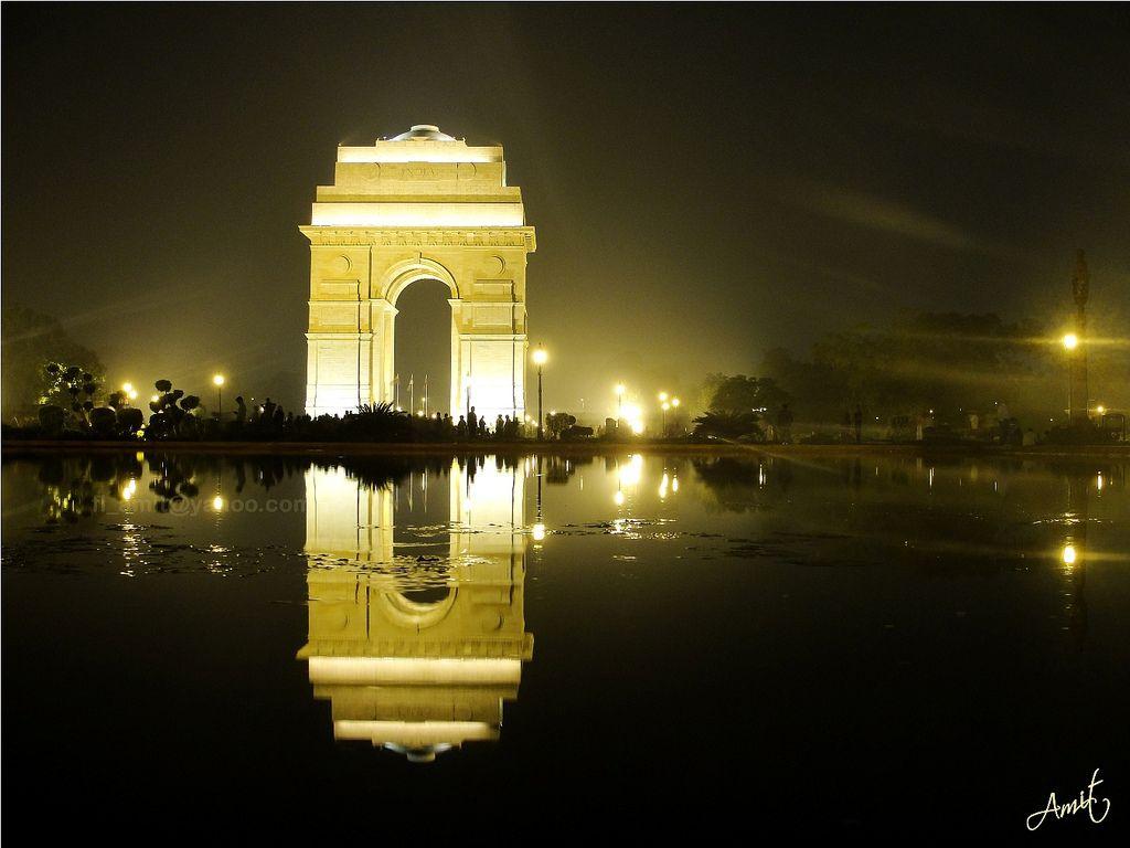 India Gate, Delhi. India Gate national monument of