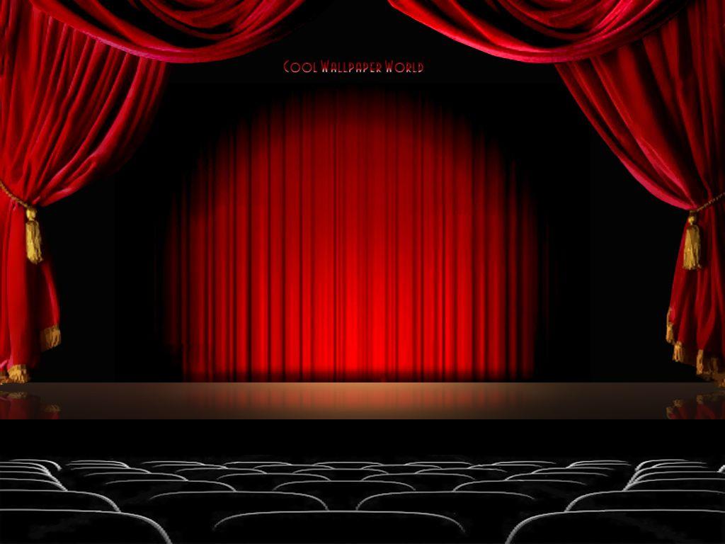 Theater Curtain Wallpaper HD