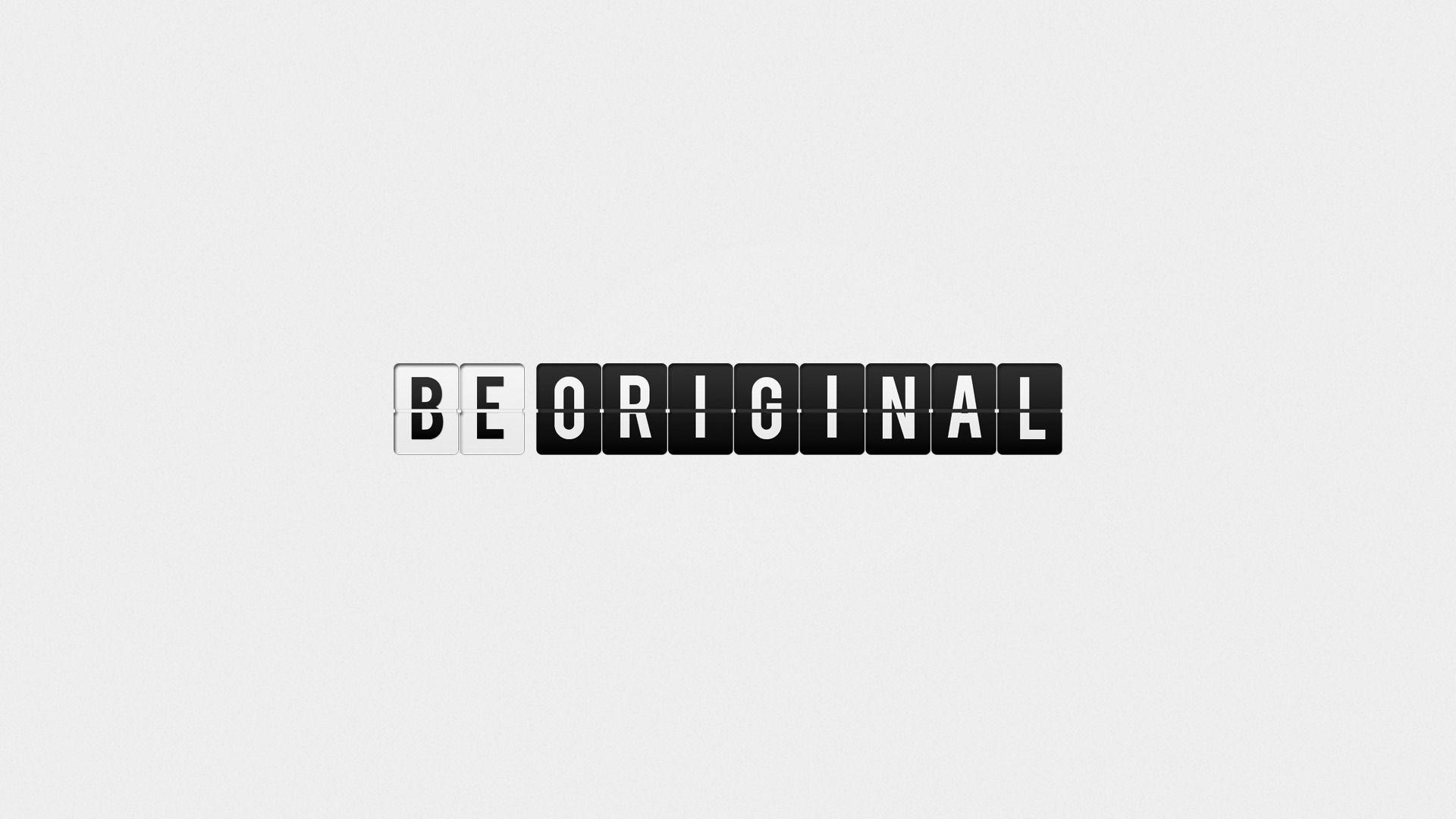 Be Original Widescreen