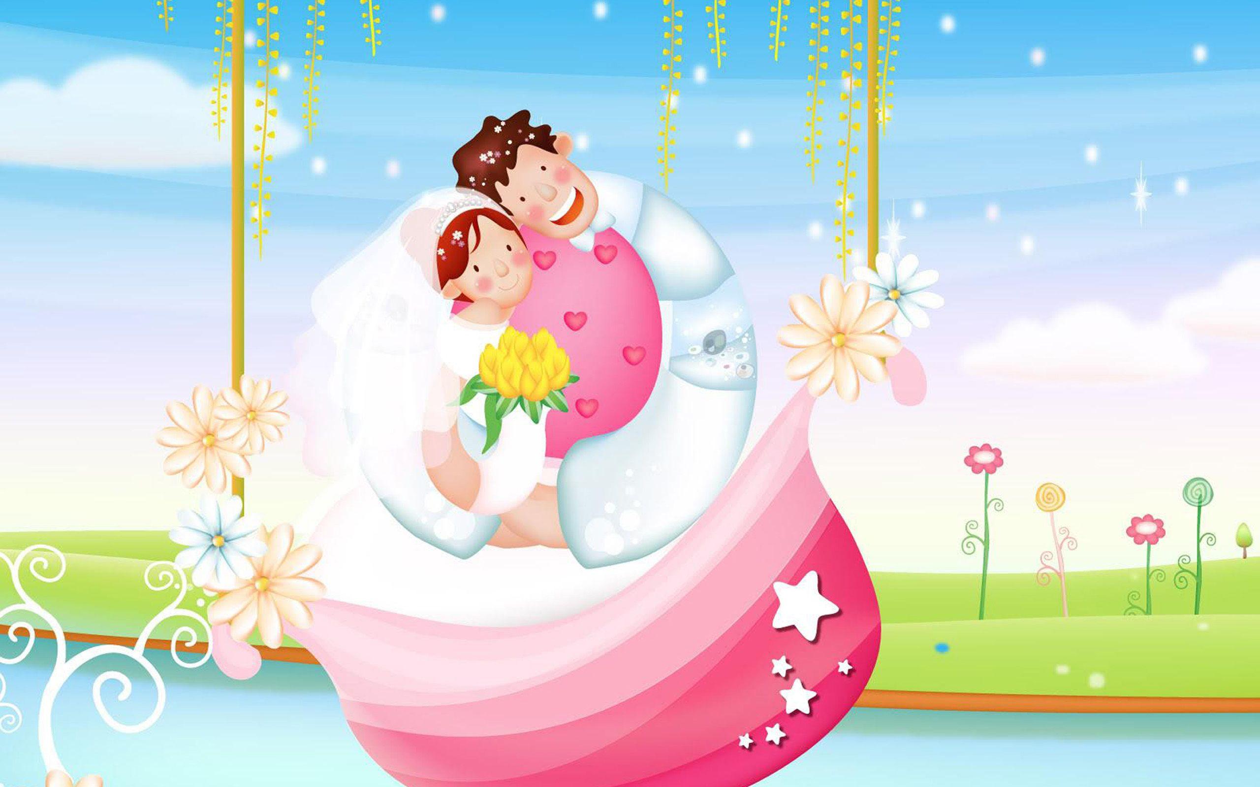Desktop Of Love Couple Cartoon Clip Art Image Full HD High