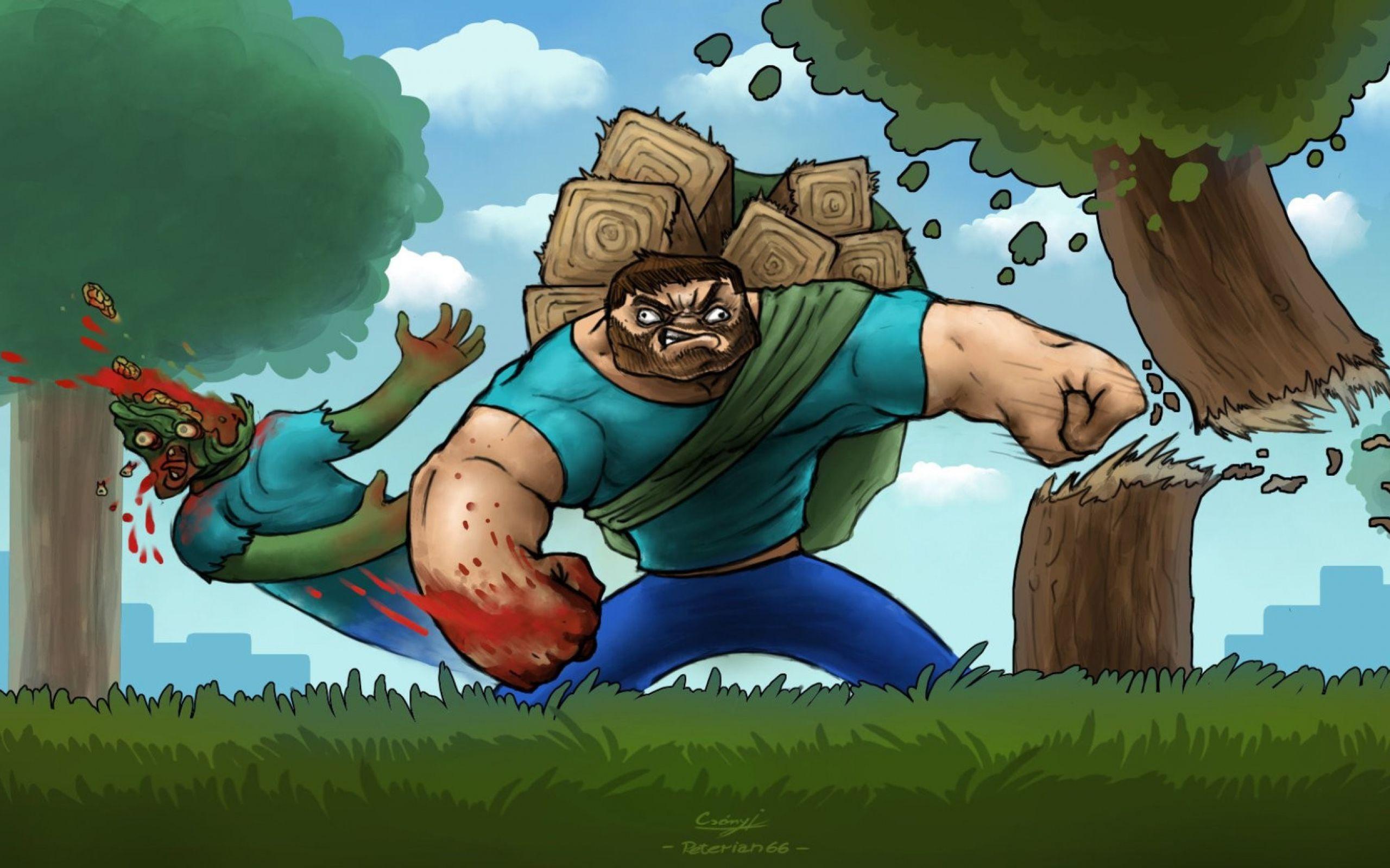 Minecraft Desktop Background