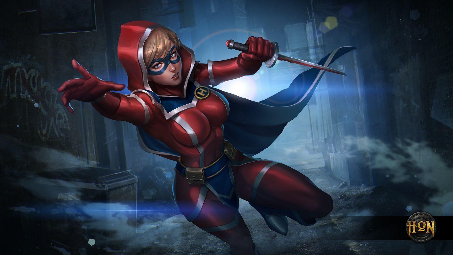 The Vanishing Woman Scout Wallpaper. Heroes of Newerth Lore